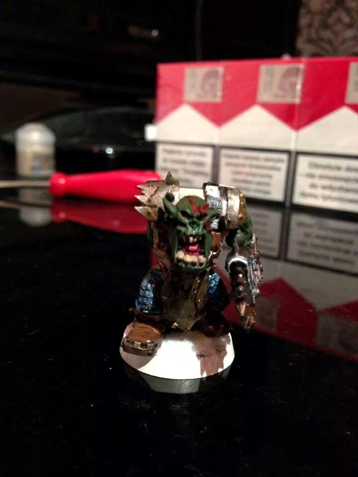 Goff, Nob, Orks, Warhammer 40,000, Warhammer Fantasy
