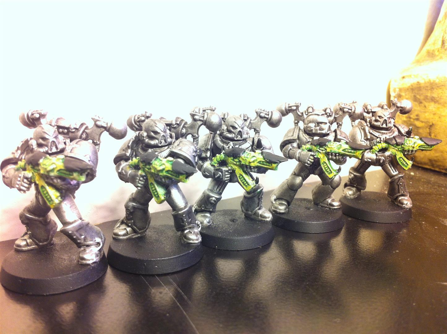 Marines with bioguns