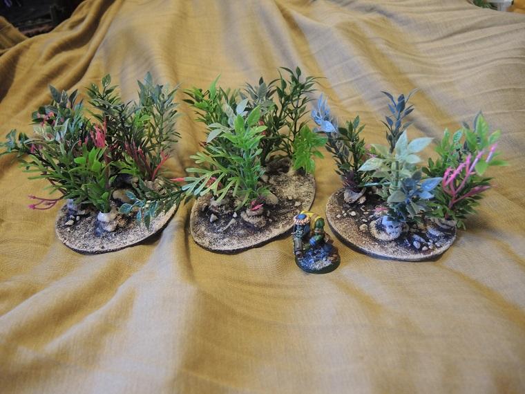 Alien, Commission, Garlic, Hot Glue, Hotglue, Jungle, Straws, Terrain, Tutorial, Waaazag, Waazag, Wood, Work In Progress