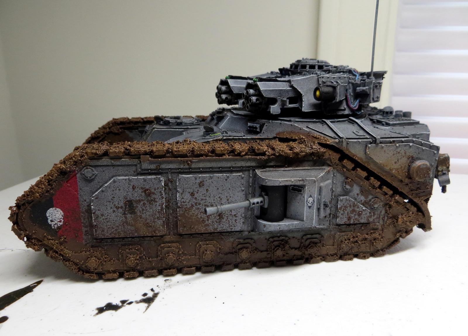 Apocalypse, Astra Milirarum, Death Korps of Krieg, Forge World, Imperial Guard, Macharius, Mud, Super-heavy, Tank, Vulcan