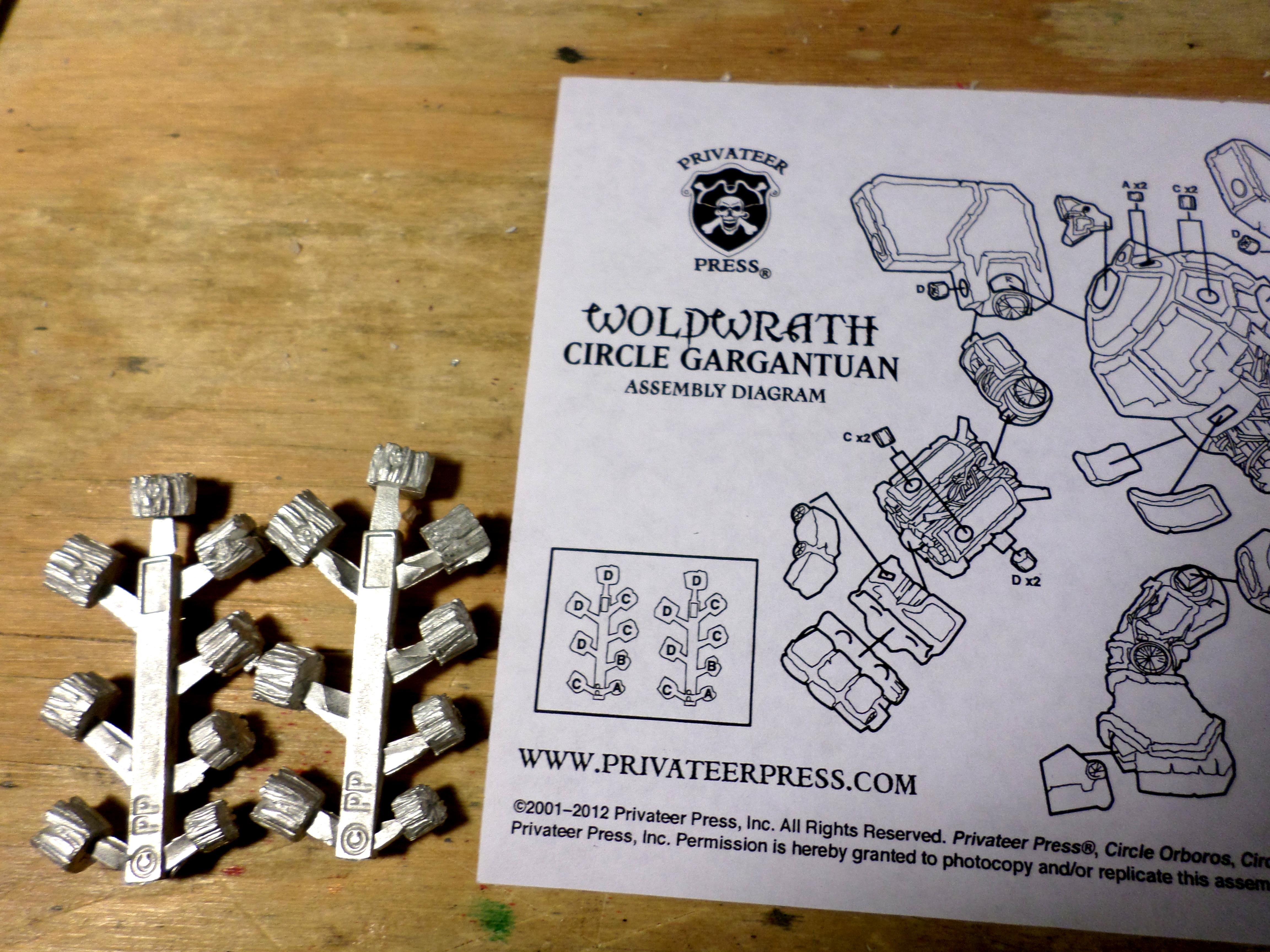 Circle, Circle Of Orboros, Conversion, Gargantuan, Hobby, Hordes, Orboros, Painting, Privateer Press, Warbeast, Warmachine, Woldwrath