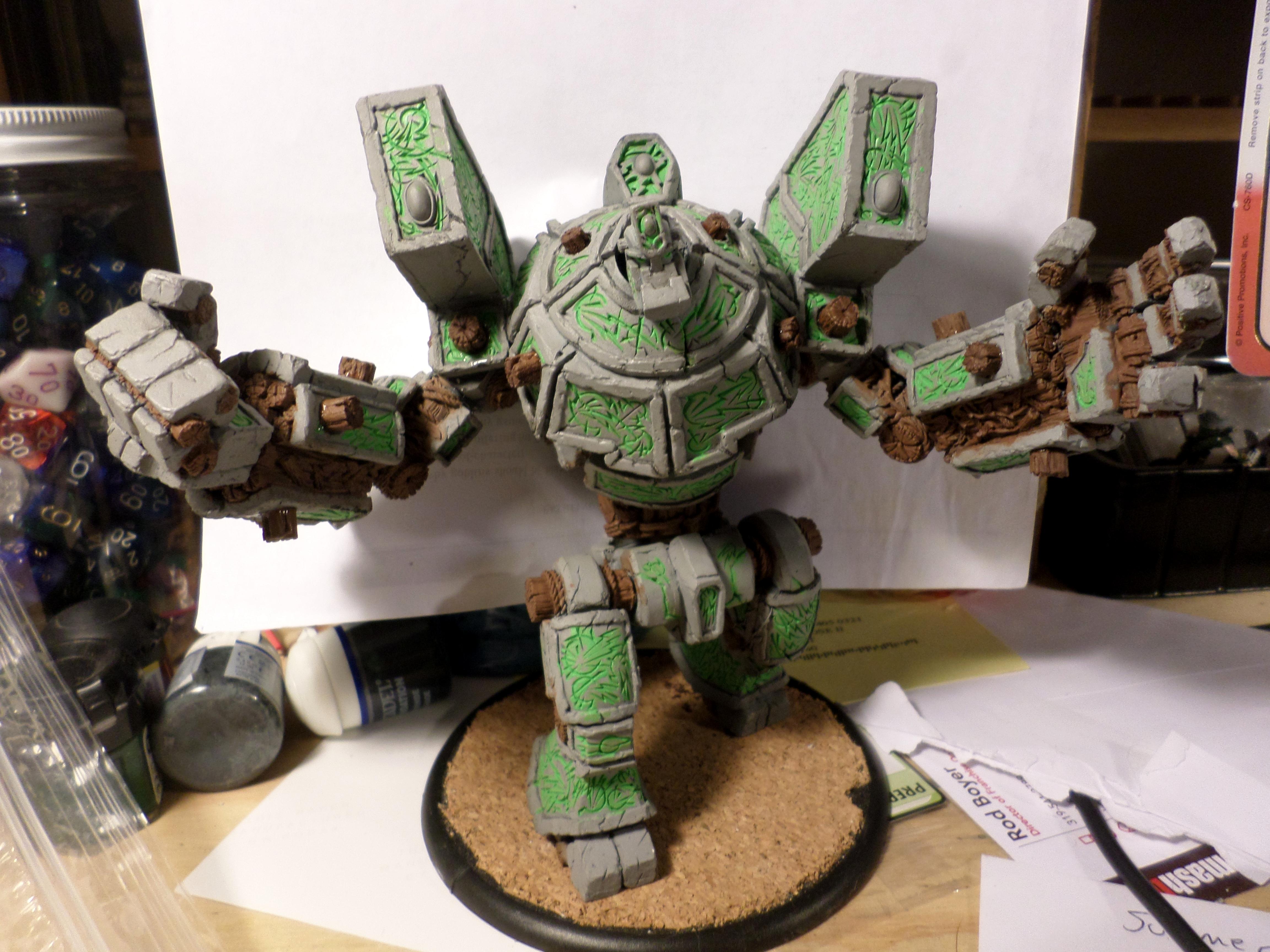 Circle, Circle Of Orboros, Conversion, Gargantuan, Hobby, Hordes, Orboros, Painting, Privateer Press, Warbeast, Warmachine, Woldwrath