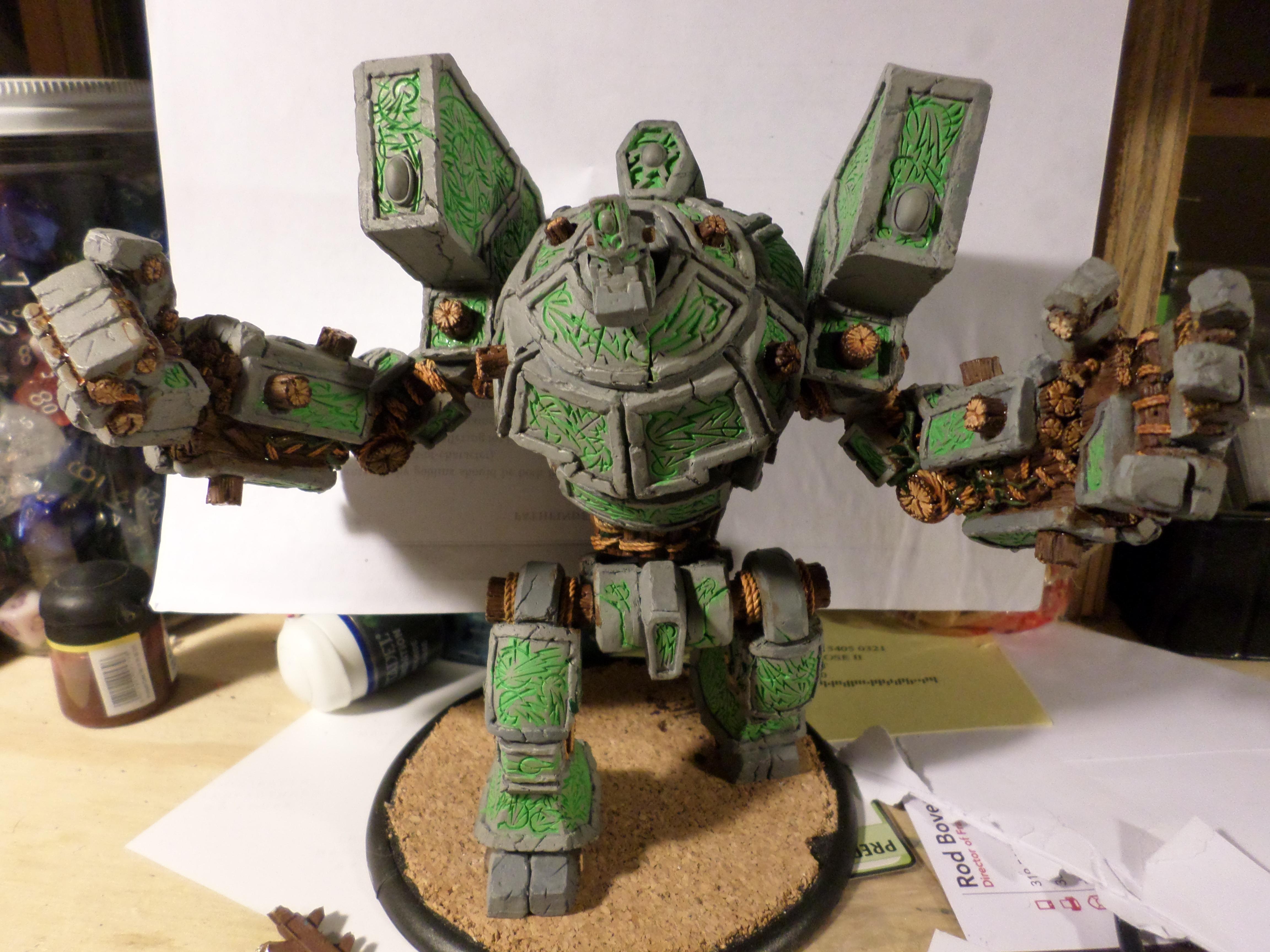 Circle, Circle Of Orboros, Conversion, Gargantuan, Hobby, Hordes, Orboros, Painting, Privateer Press, Warbeast, Warmachine, Woldwrath