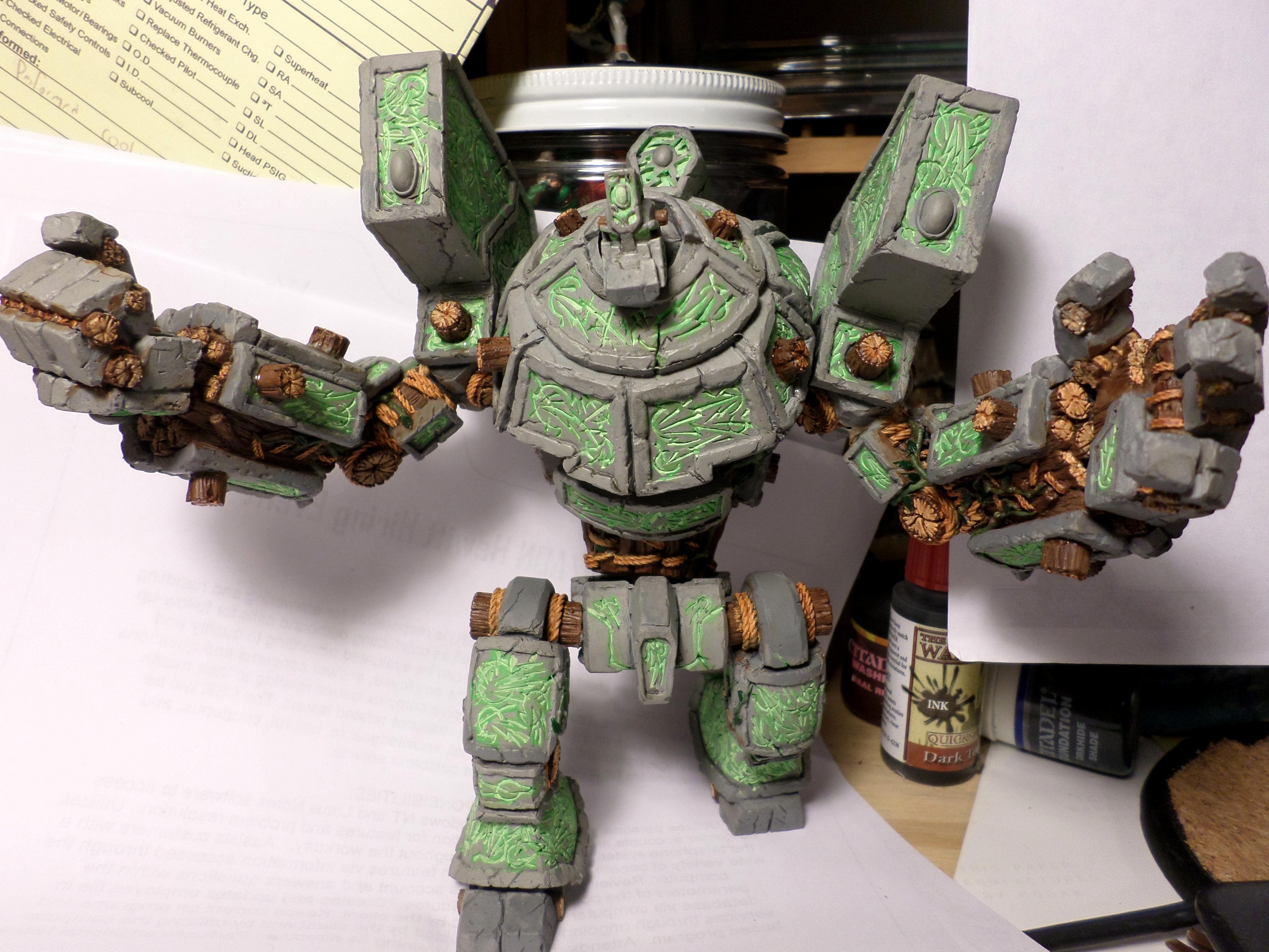 Circle, Circle Of Orboros, Conversion, Gargantuan, Hobby, Hordes, Orboros, Painting, Privateer Press, Warbeast, Warmachine, Woldwrath