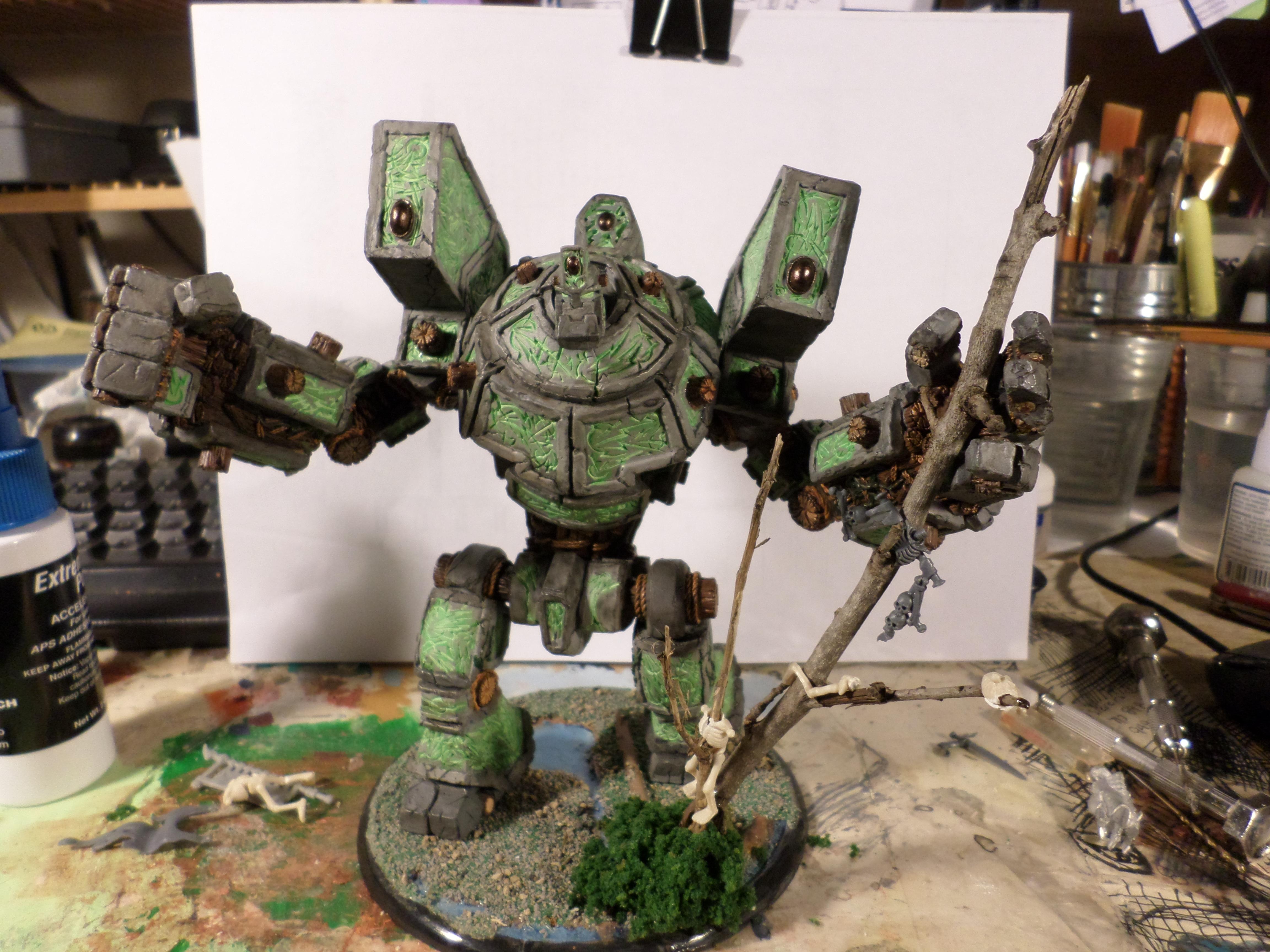 Circle, Circle Of Orboros, Conversion, Gargantuan, Hobby, Hordes, Orboros, Painting, Privateer Press, Warbeast, Warmachine, Woldwrath