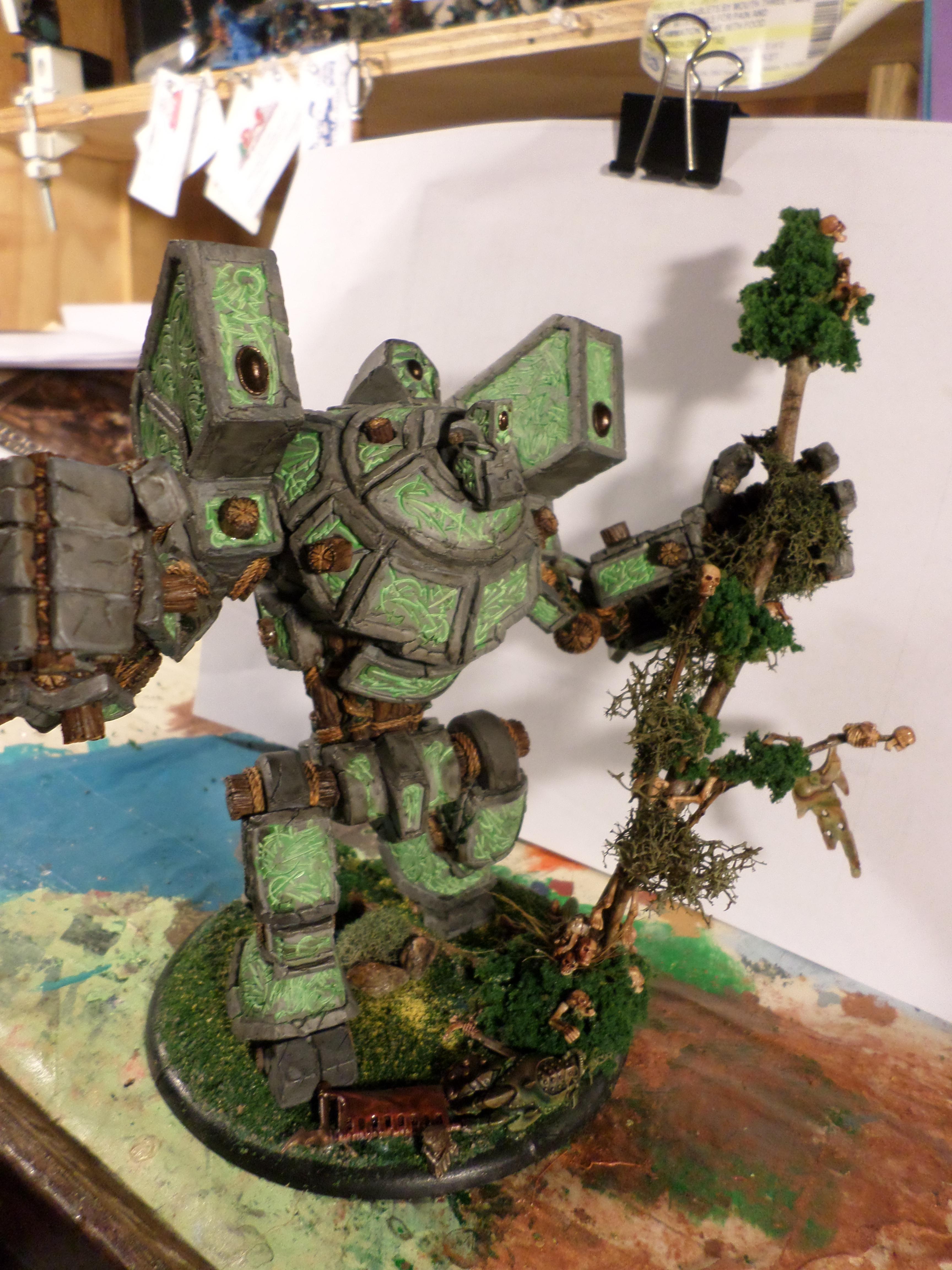 Circle, Circle Of Orboros, Conversion, Gargantuan, Hobby, Hordes, Orboros, Painting, Privateer Press, Warbeast, Warmachine, Woldwrath
