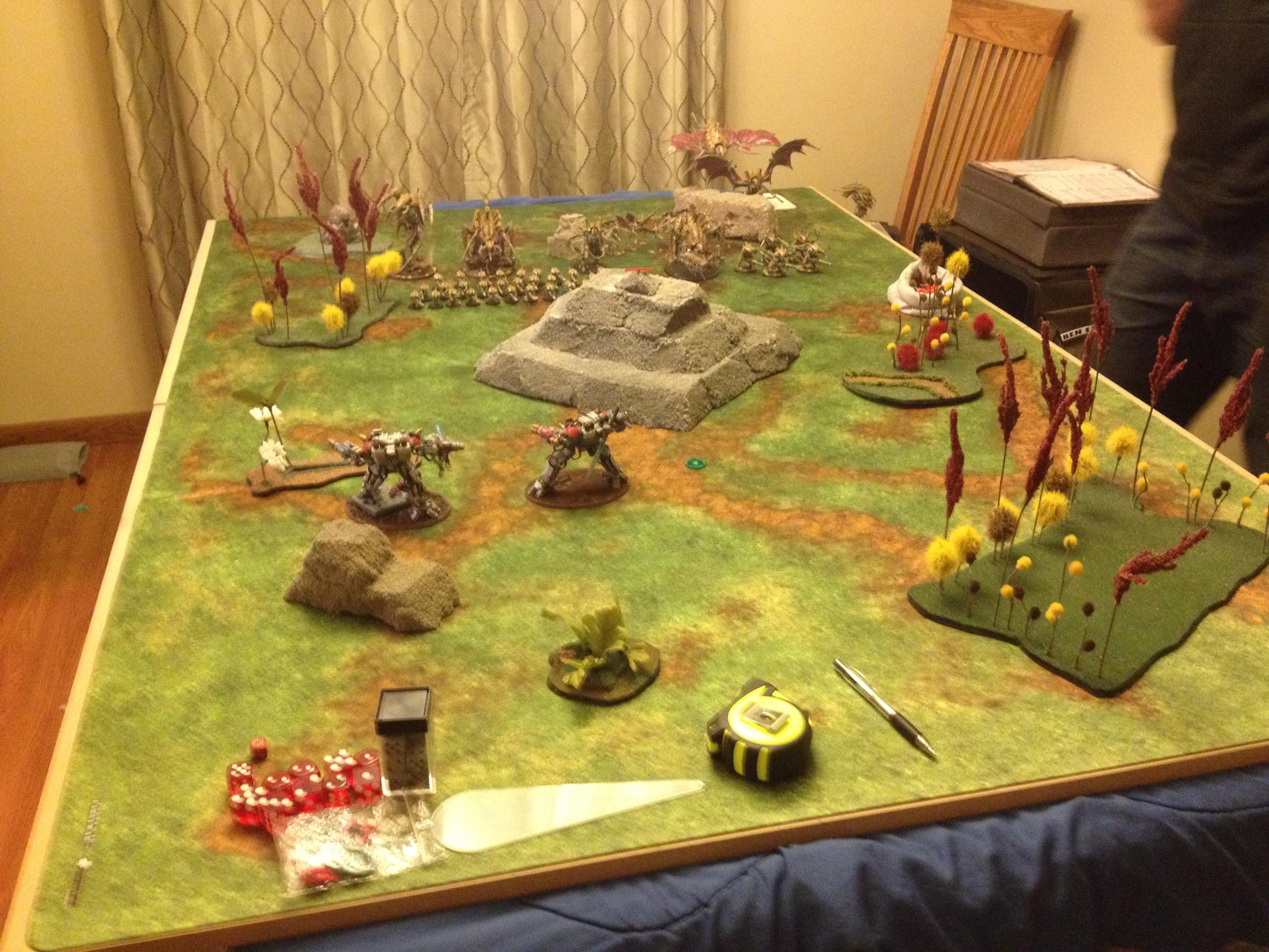 Deployment2, Grey Knights, Tyranids