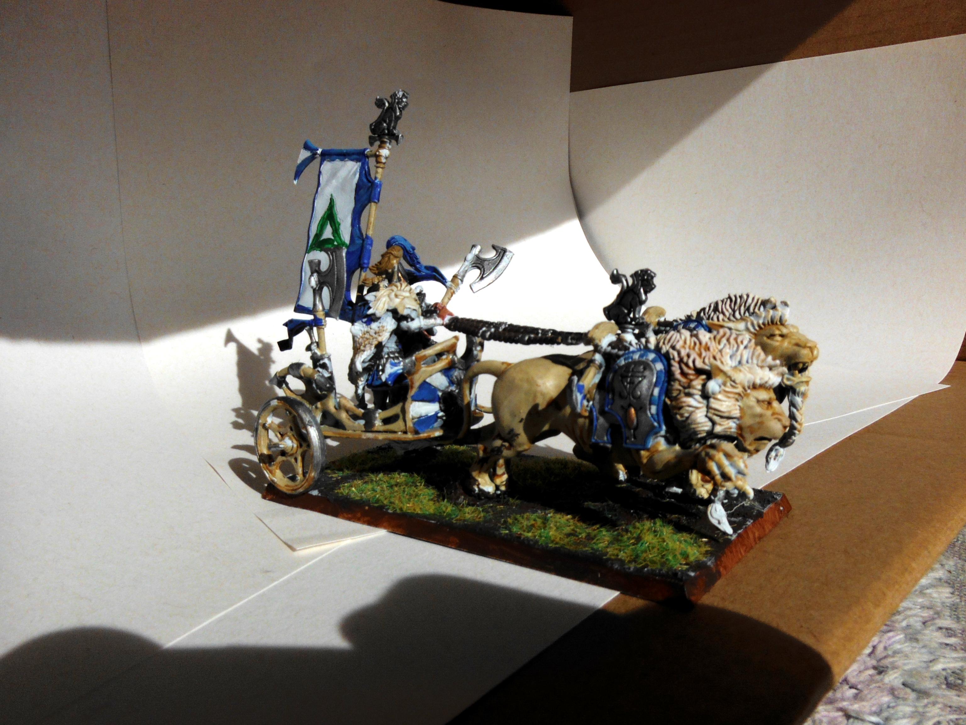 Chariot, High Elves, Lion Chariot