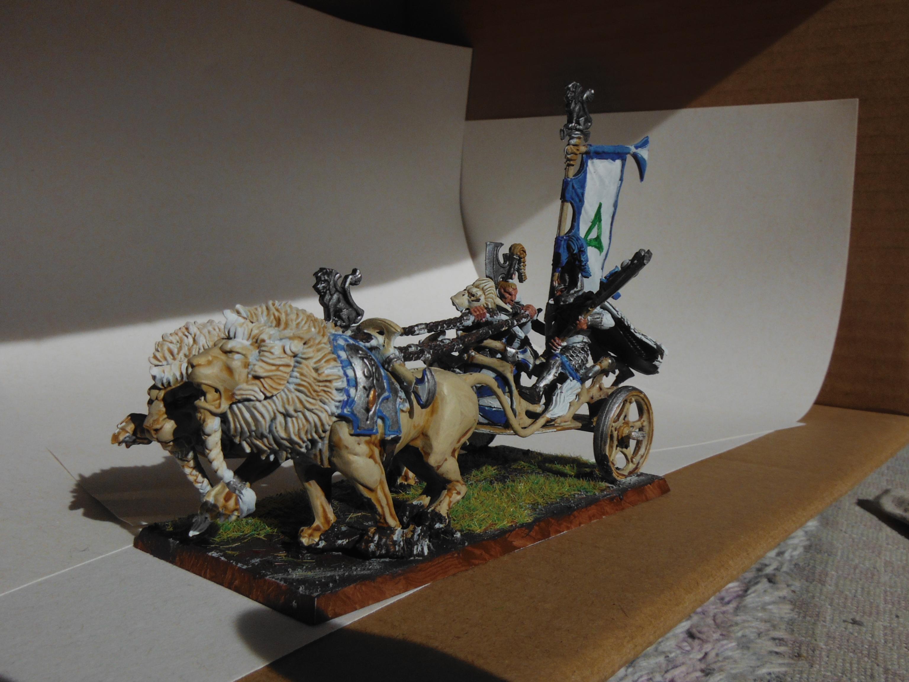 Chariot, High Elves, Lion Chariot