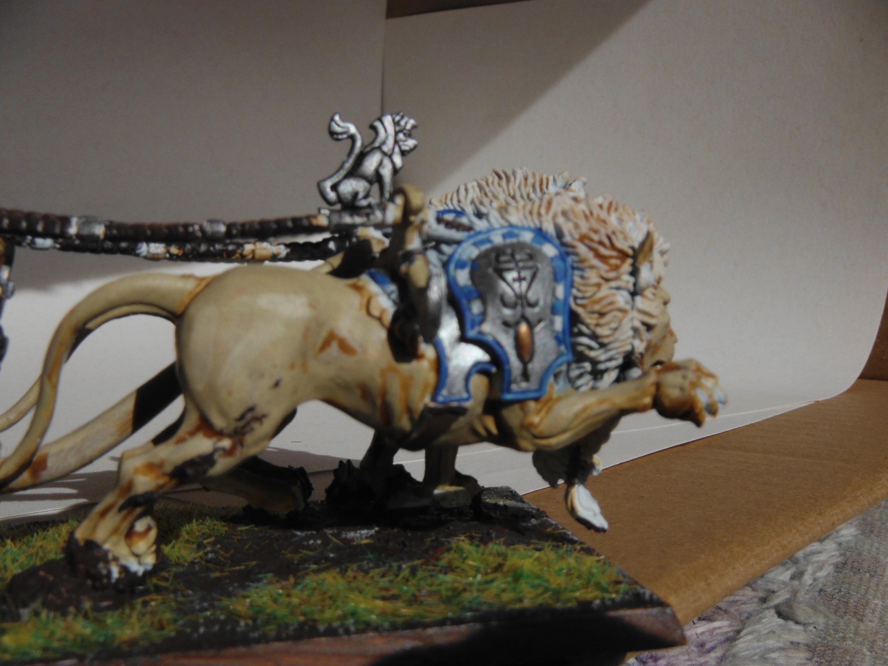 Chariot, High Elves, Lion Chariot