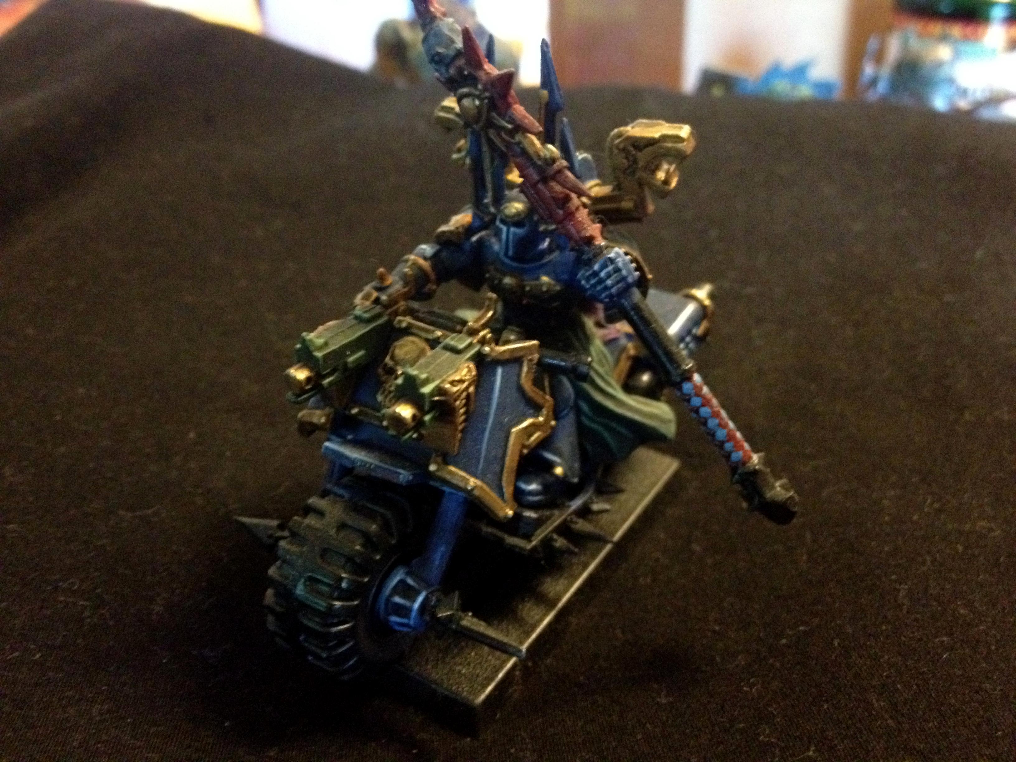 Bike, Chaos, Chaos Space Marines, Sorcerer
