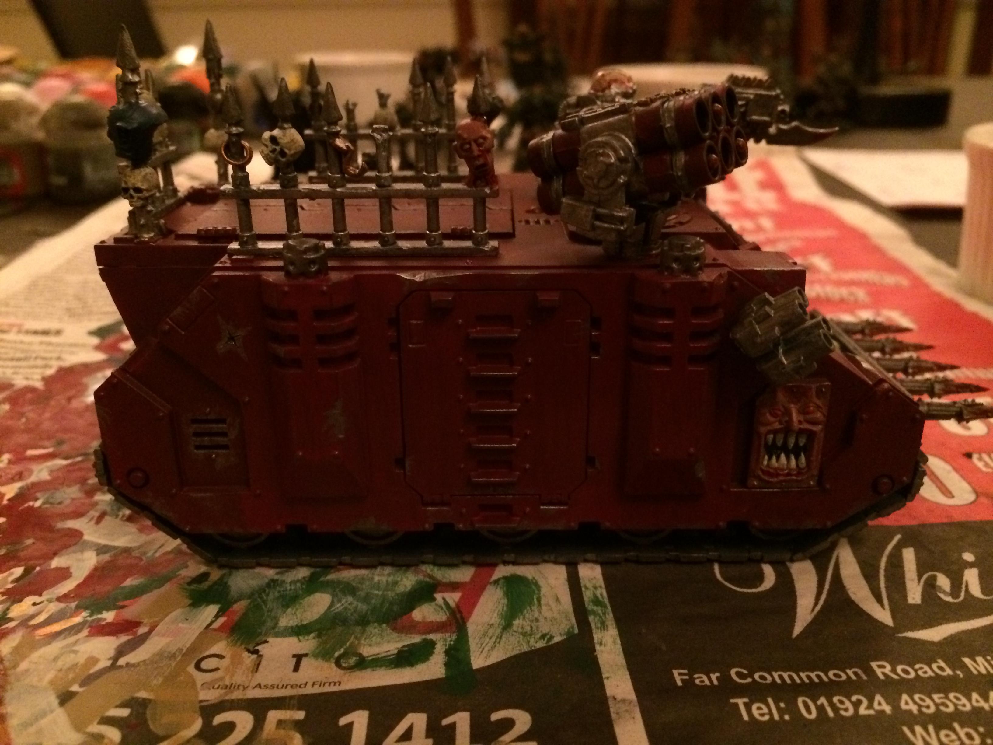 Battle Damage Painted Right Side