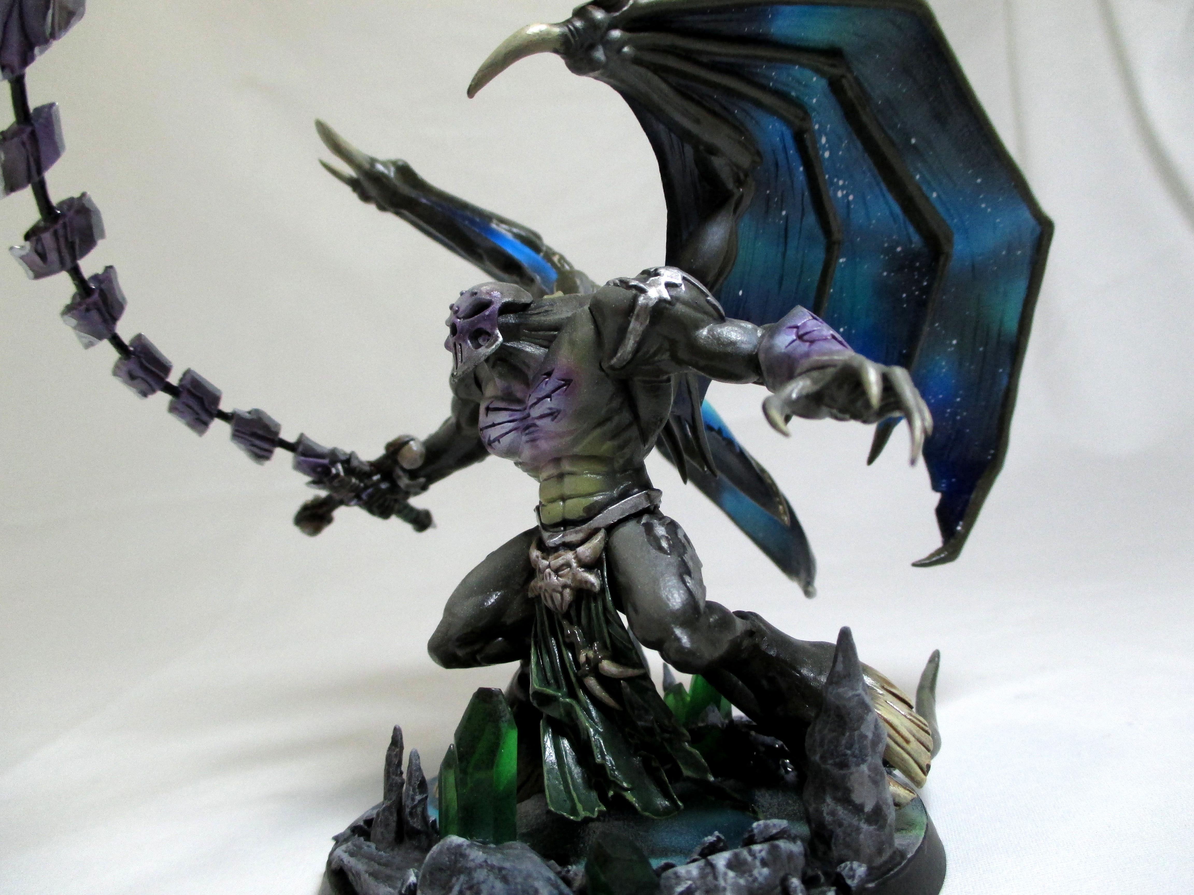 Airbrush, Cd, Chaos, Conversion, Daemon Prince, Slaanesh