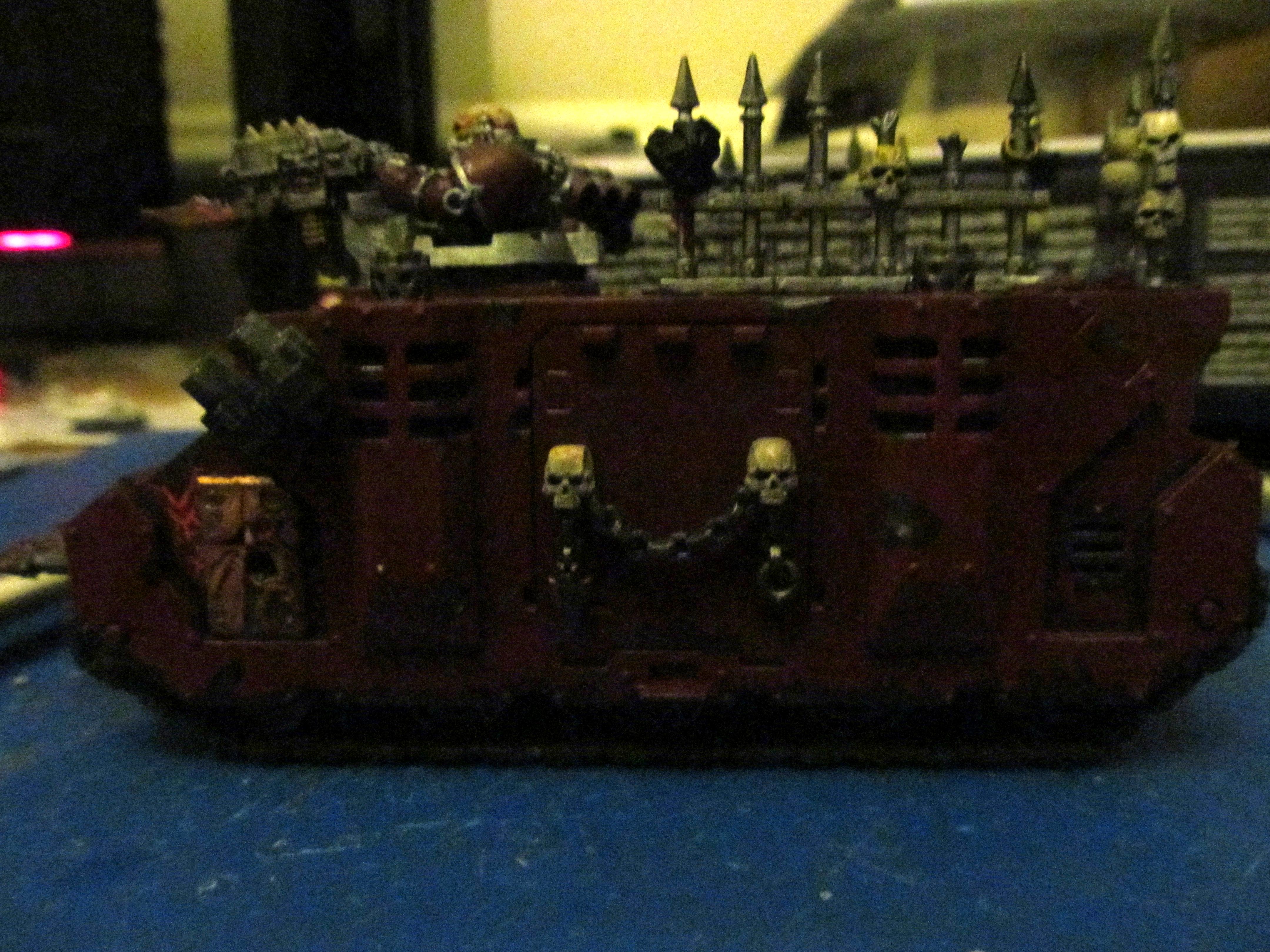 Battle Damages washed and hits of rust applied Left View