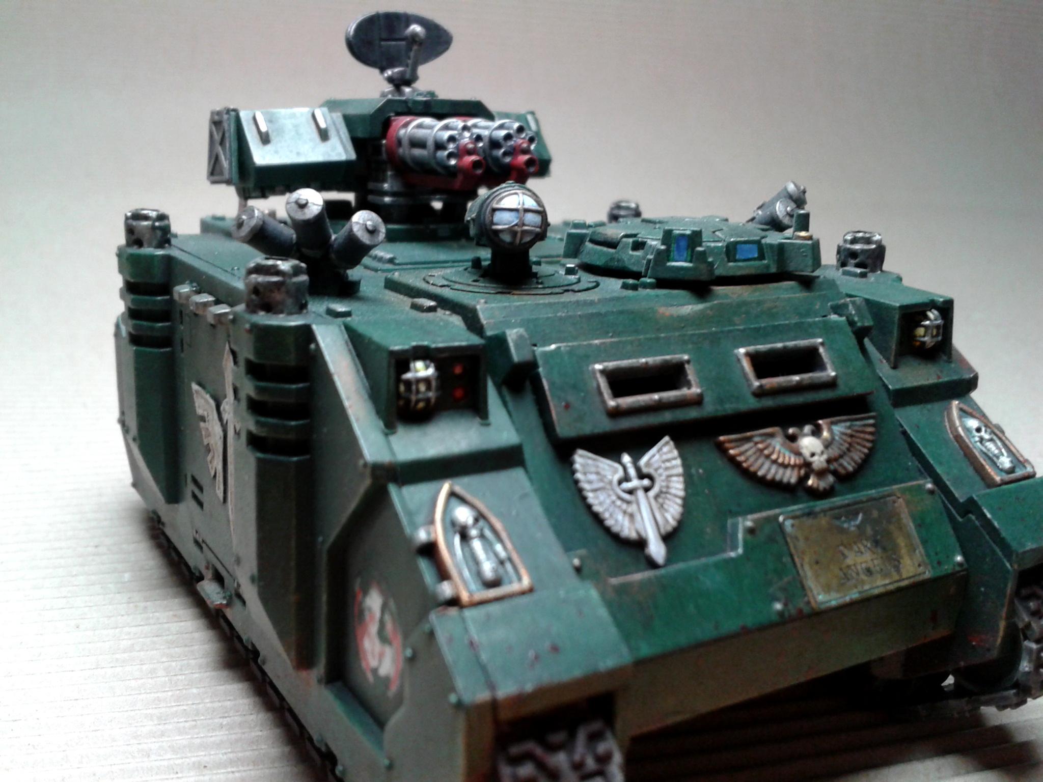 40.000, Convertion, Convertions, Dark Angels, Deathwing, Merlin, Ravenwing, Razorback, Space Marines, Warhammer 40,000