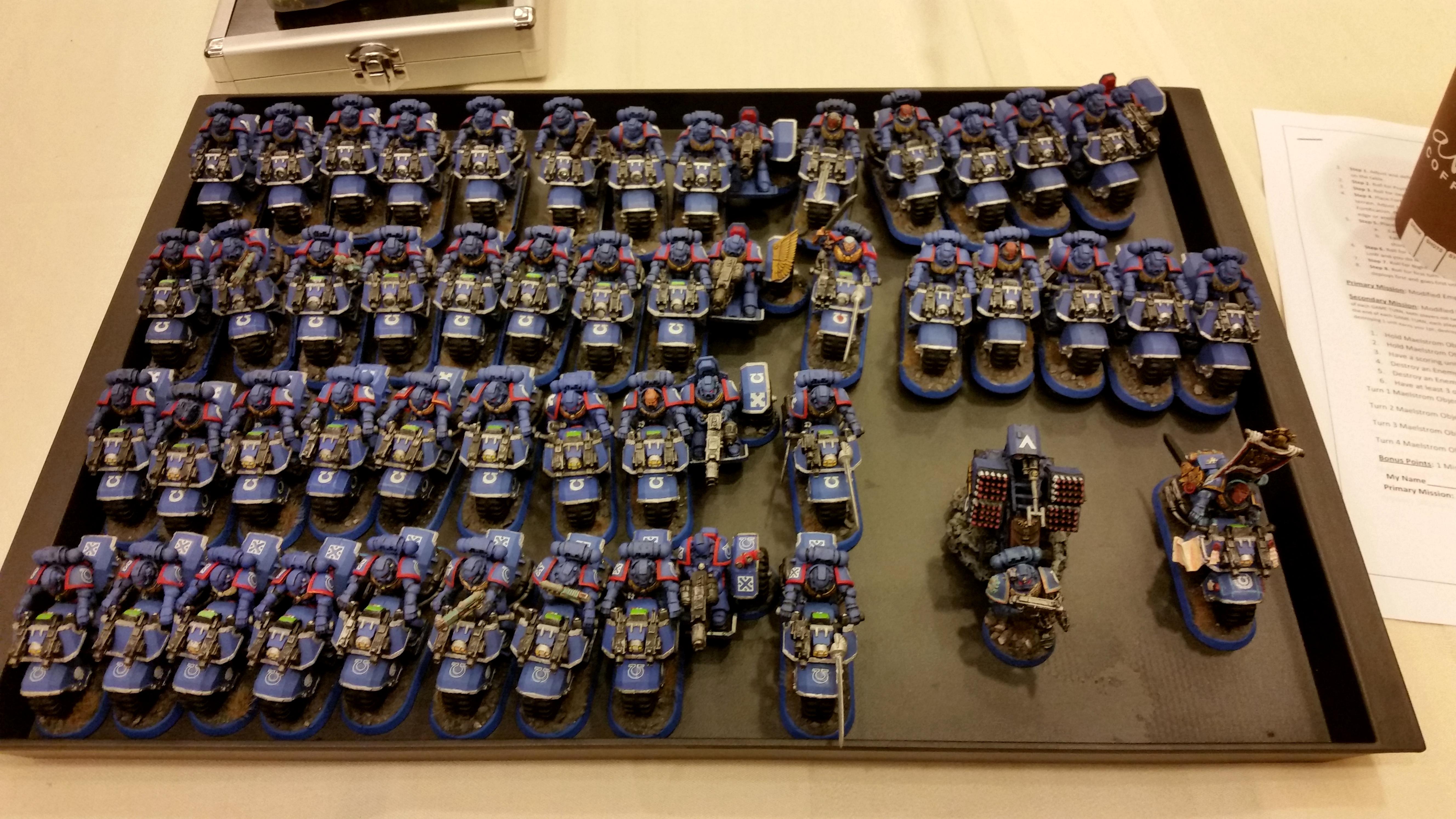 Bike, Space Marines, Ultramarines