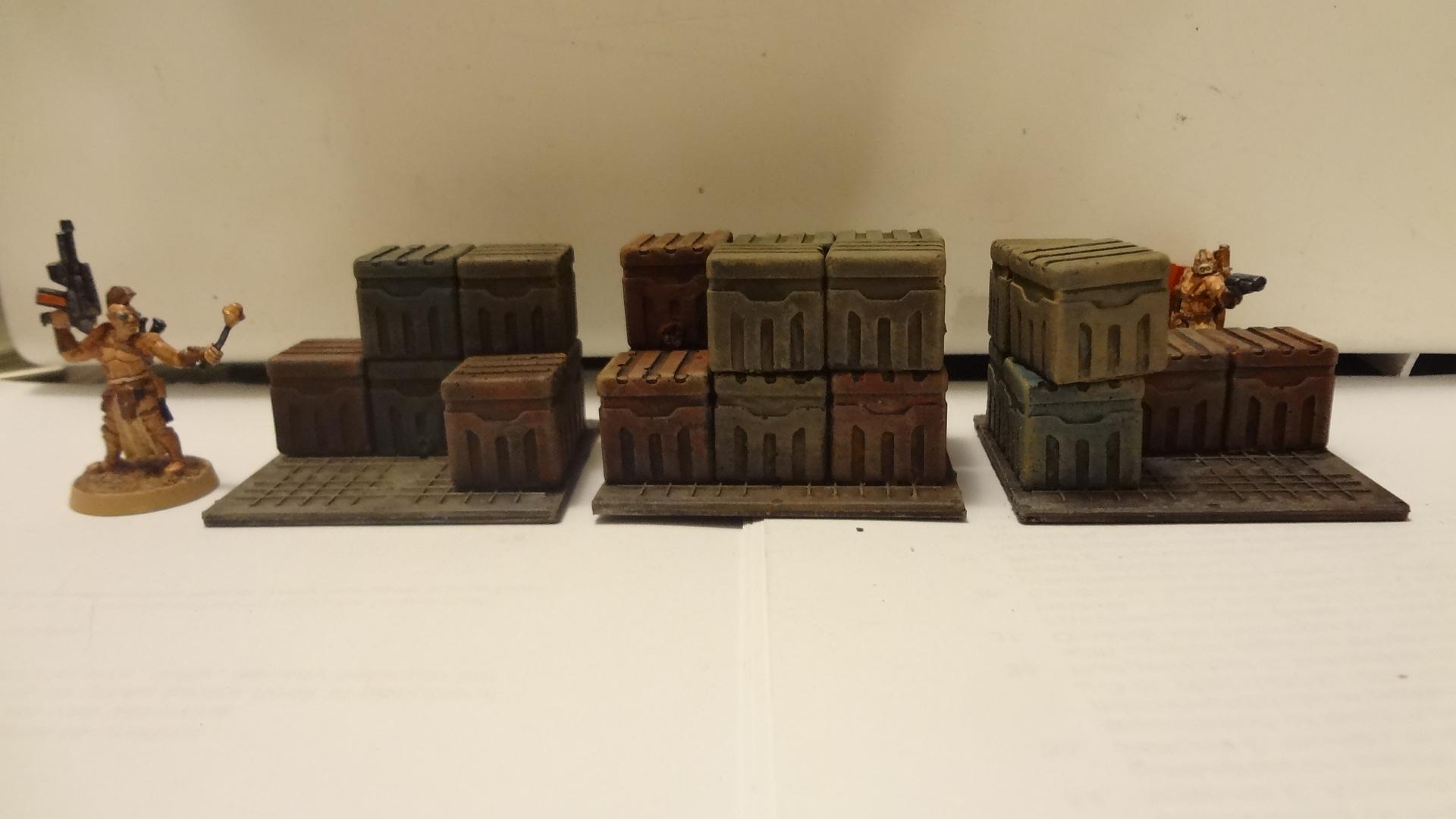 Pallets, Terrain