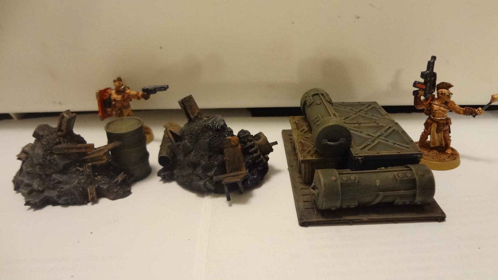 Pallets, Terrain