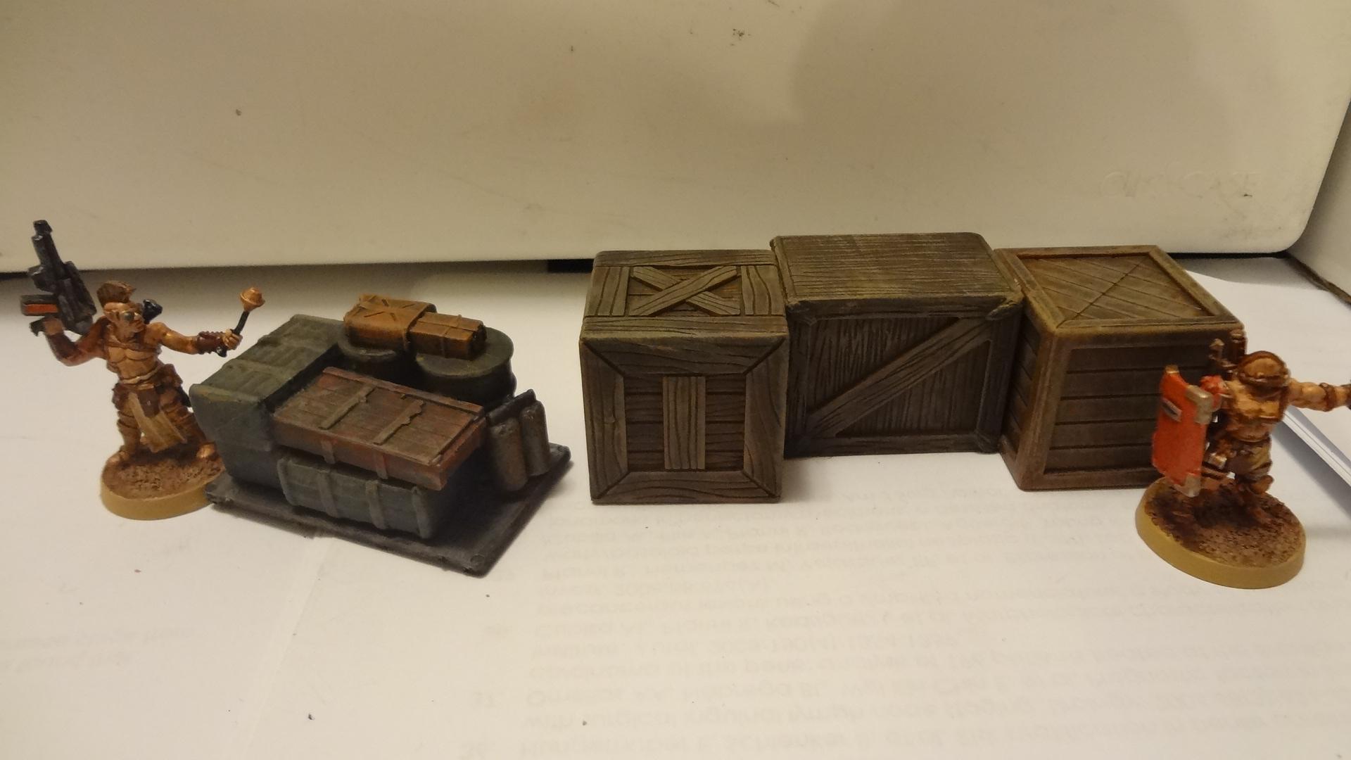 Pallets, Terrain
