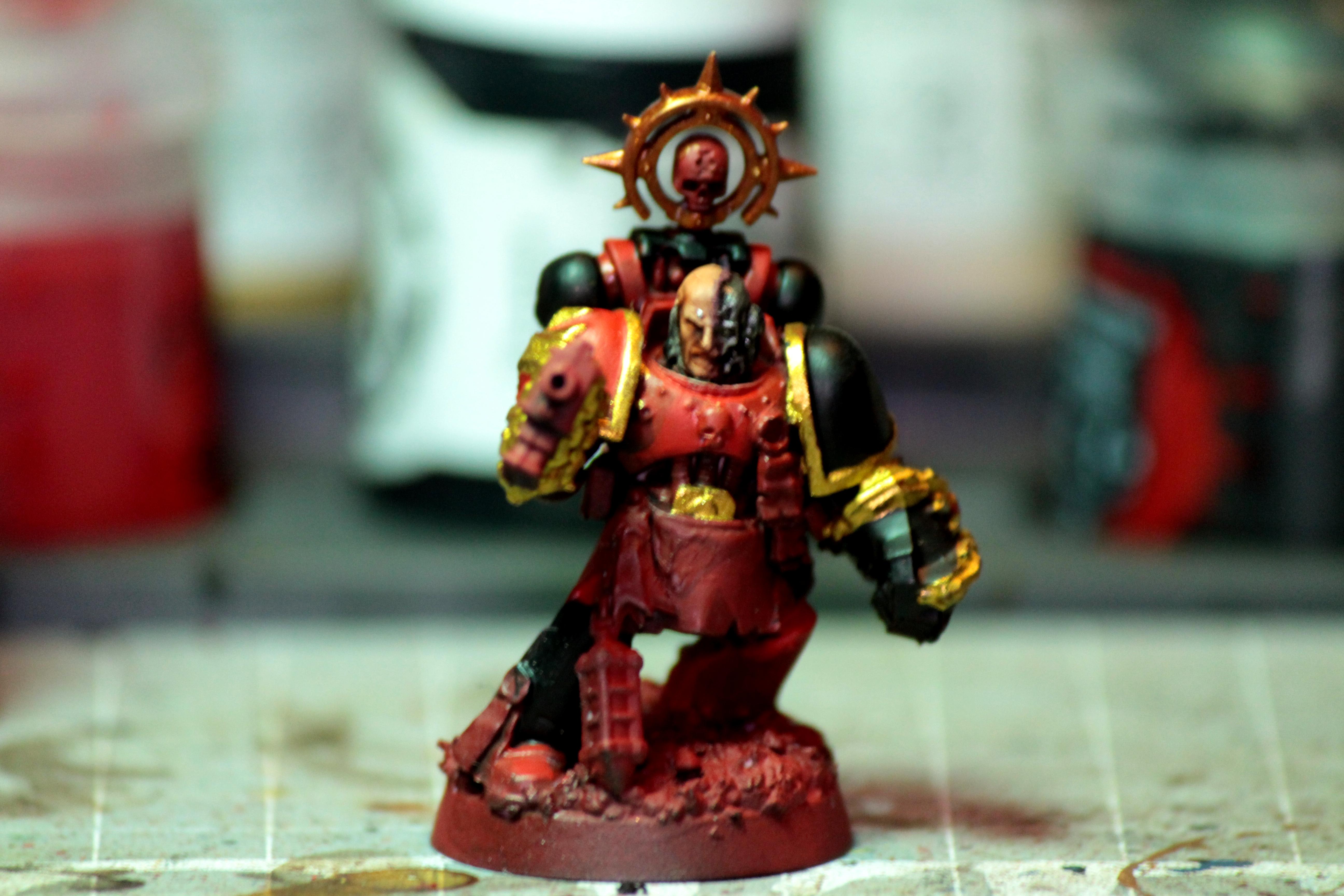 Blood Angels, WIP - Assault Sergeant with Power Fist