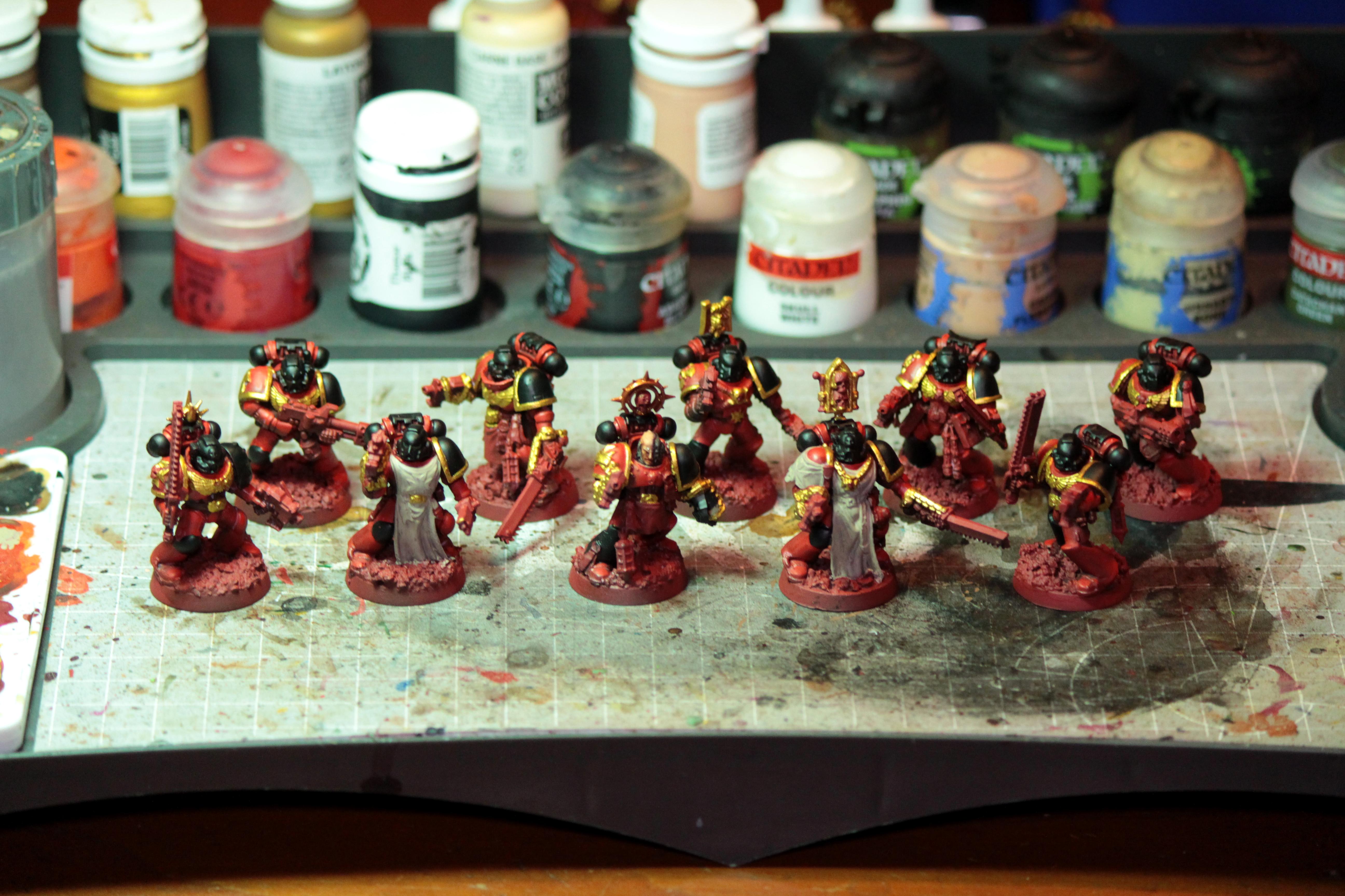 Blood Angels, WIP - Assault Squad