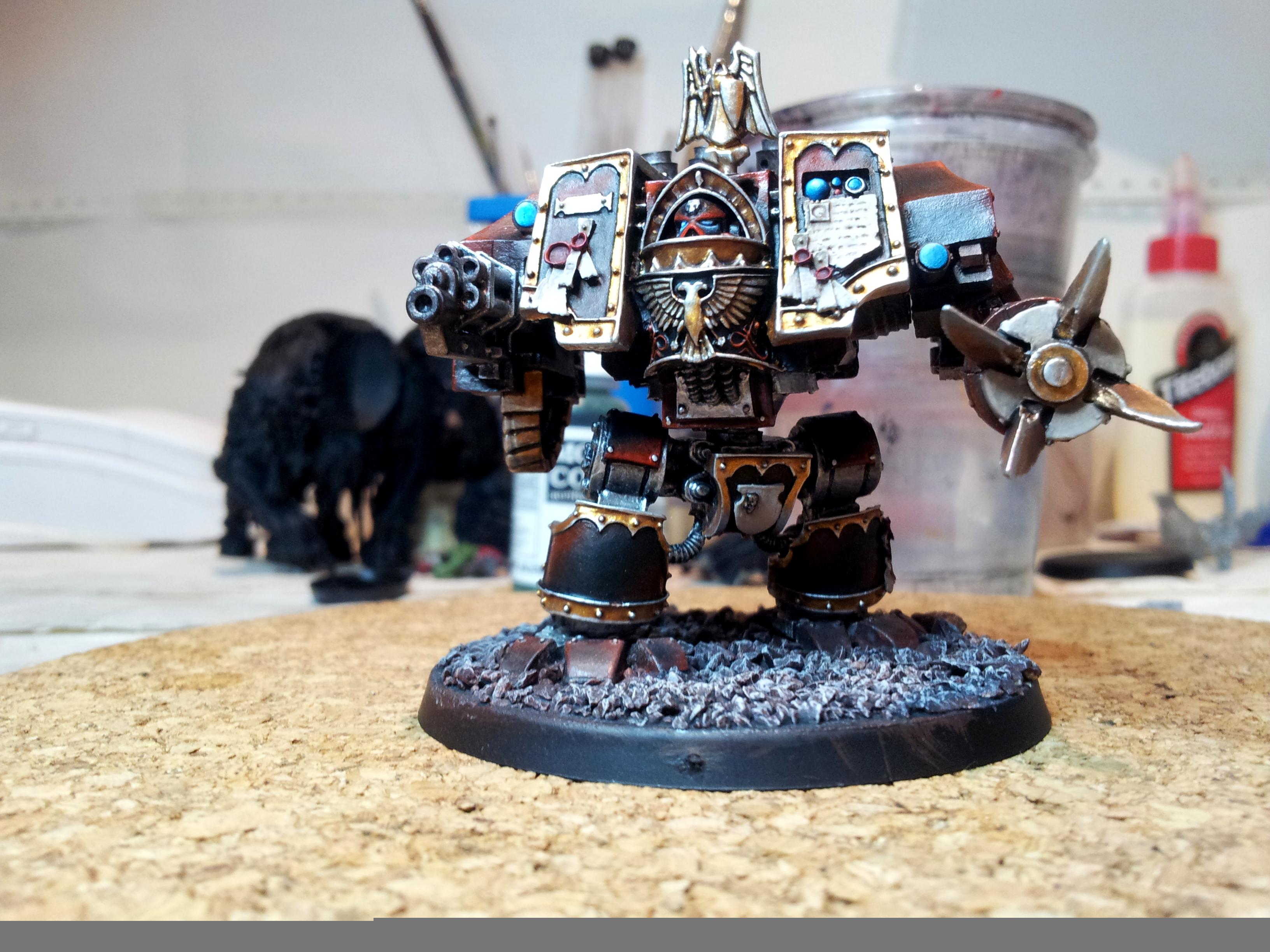 Dark Angels, Dreadnought, Fallen, Space Marines