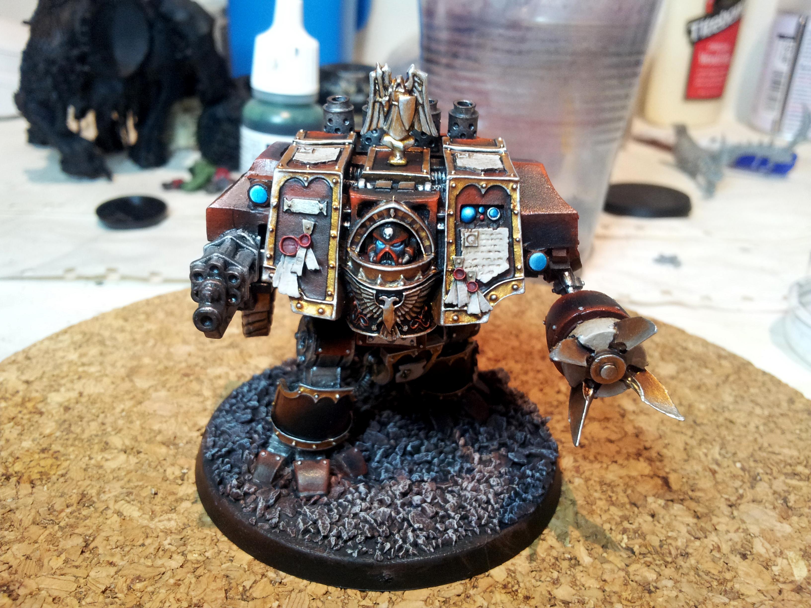 Dark Angels, Dreadnought, Fallen, Space Marines