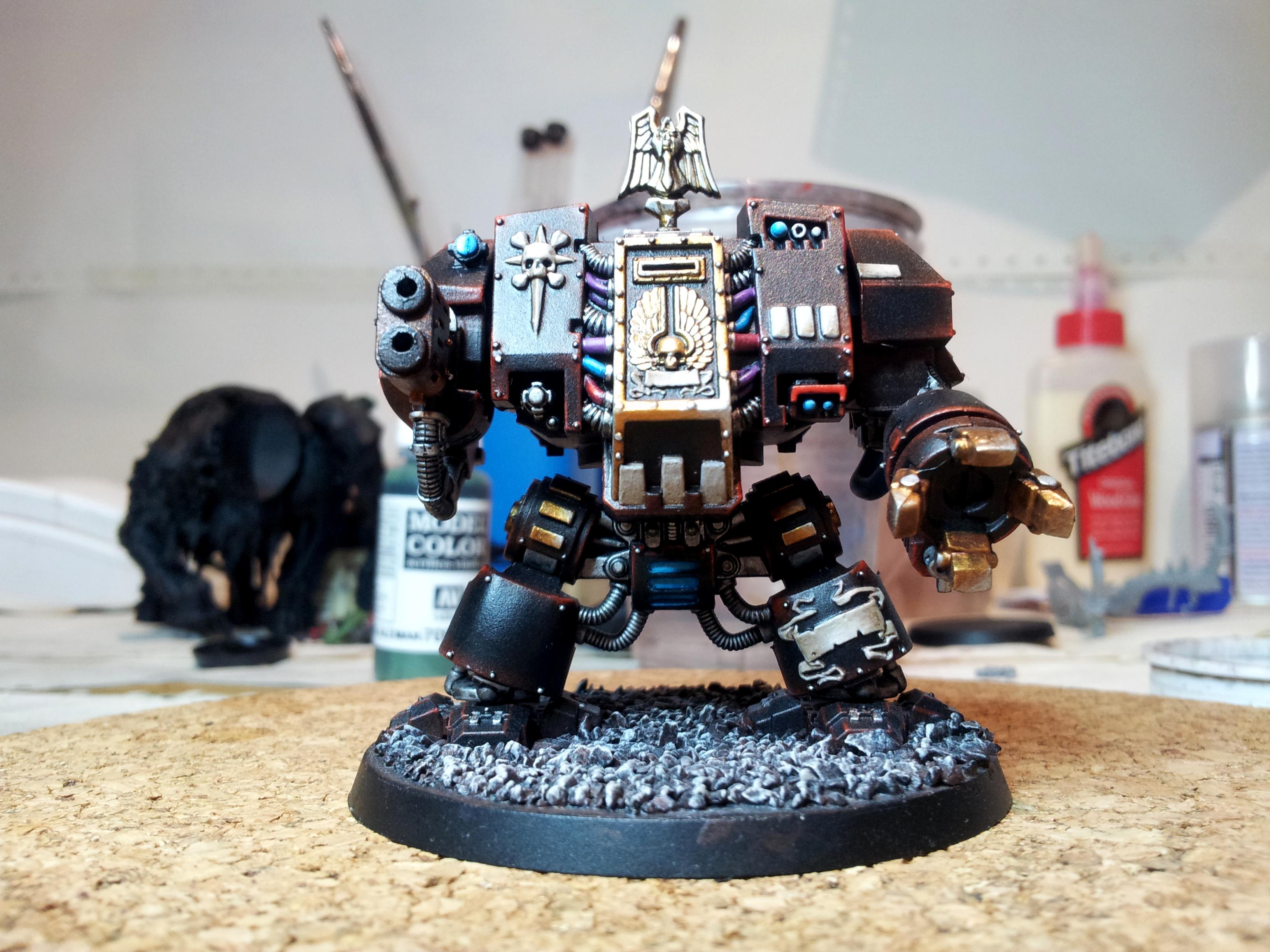 Dark Angels, Dreadnought, Fallen, Space Marines