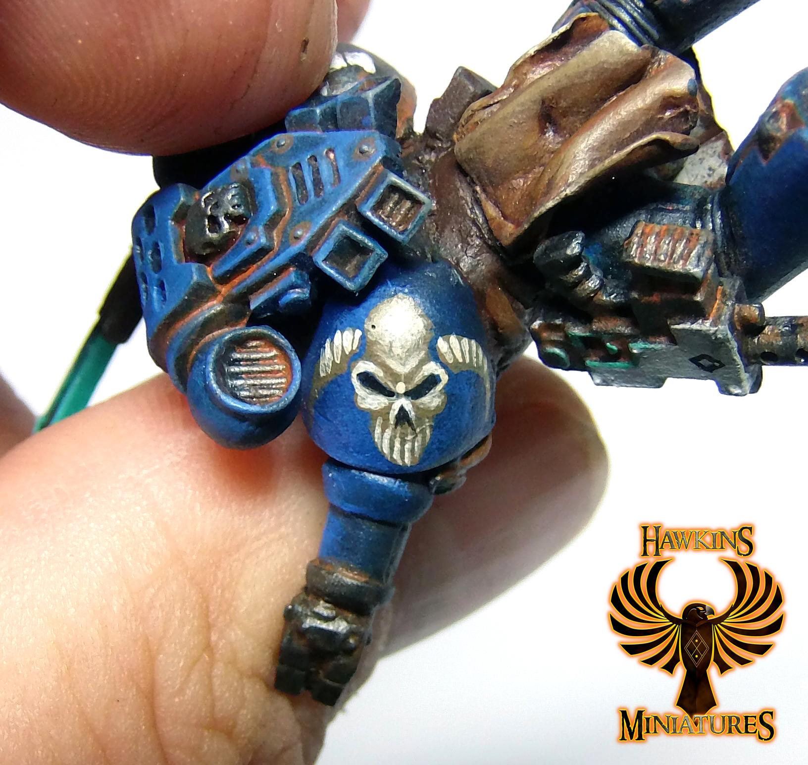 Exorcist, Freehand, Space Marines, Warhammer 40,000
