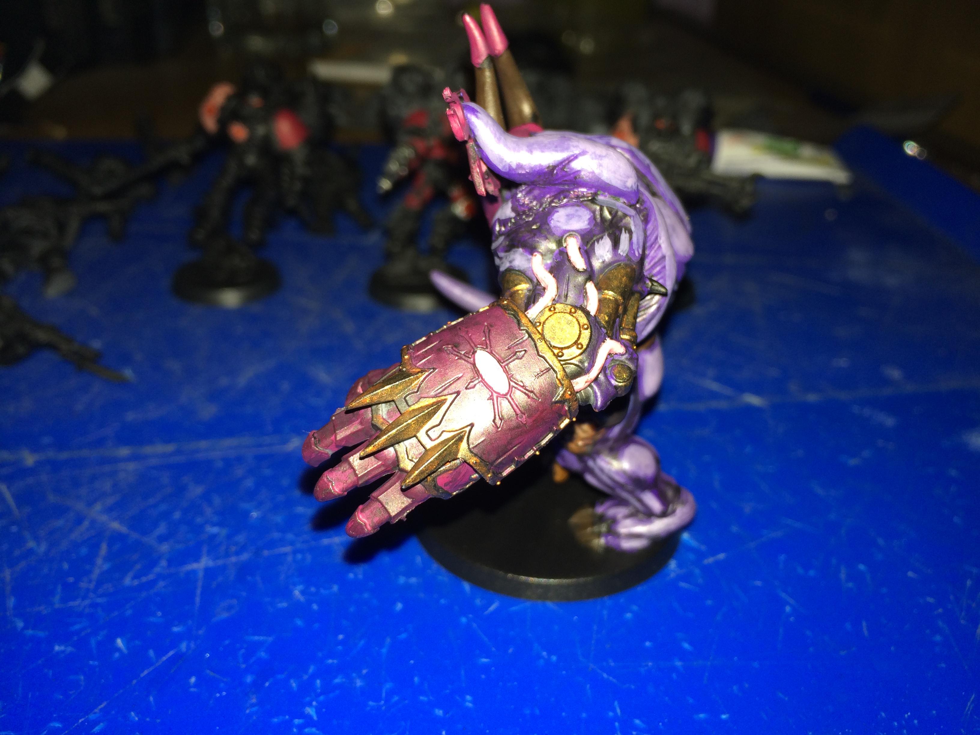Flesh 95% Done Left Arm View