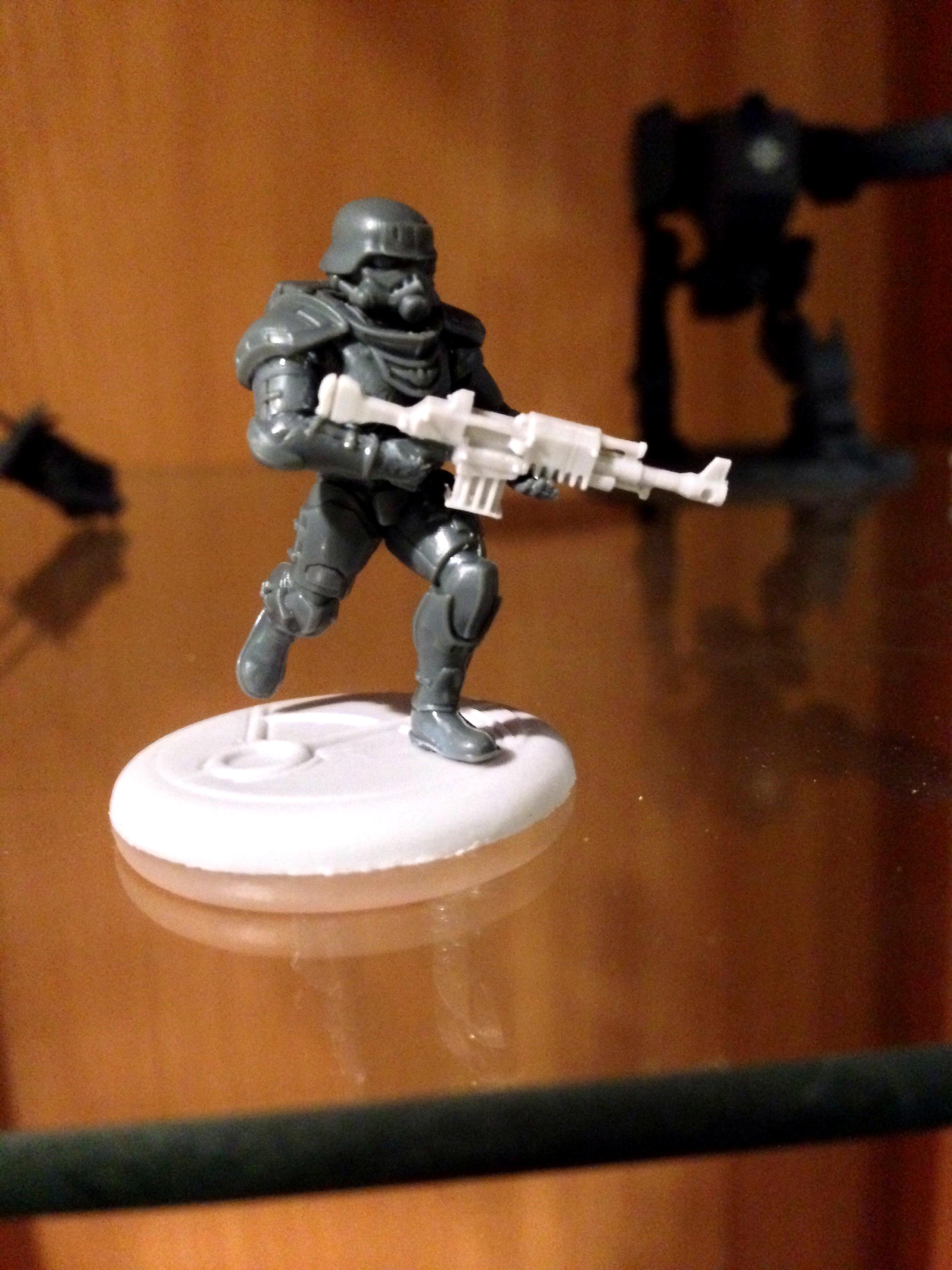 Eisenkern Stormtrooper with  Victoria's Miniatures autorifle