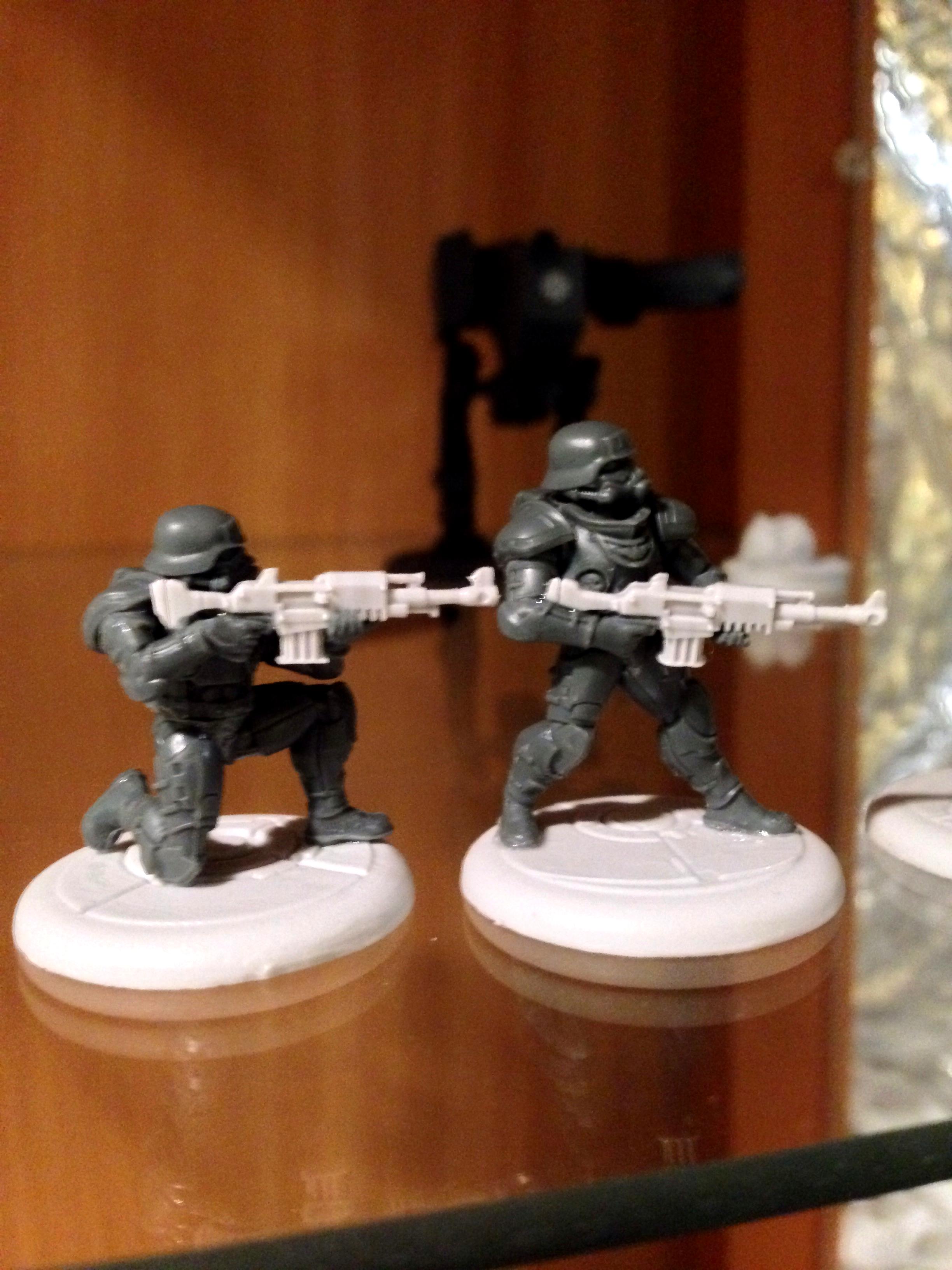 Eisenkern Stormtroopers with  Victoria's Miniatures autorifles