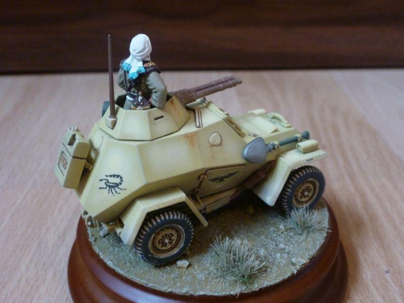 Astra Militarum, Conversion, Desert, Imperial Guard, Scout Car, Stubber, Tallarn Desert Raiders