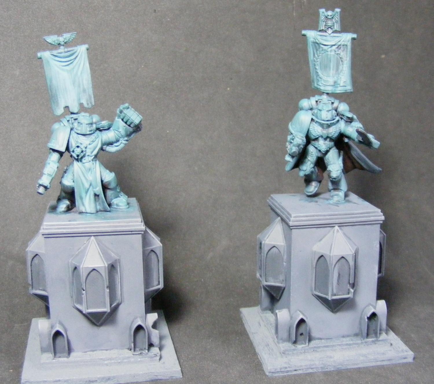Scratch Build, Space Marines, Statue, Terrain, Warhammer 40,000