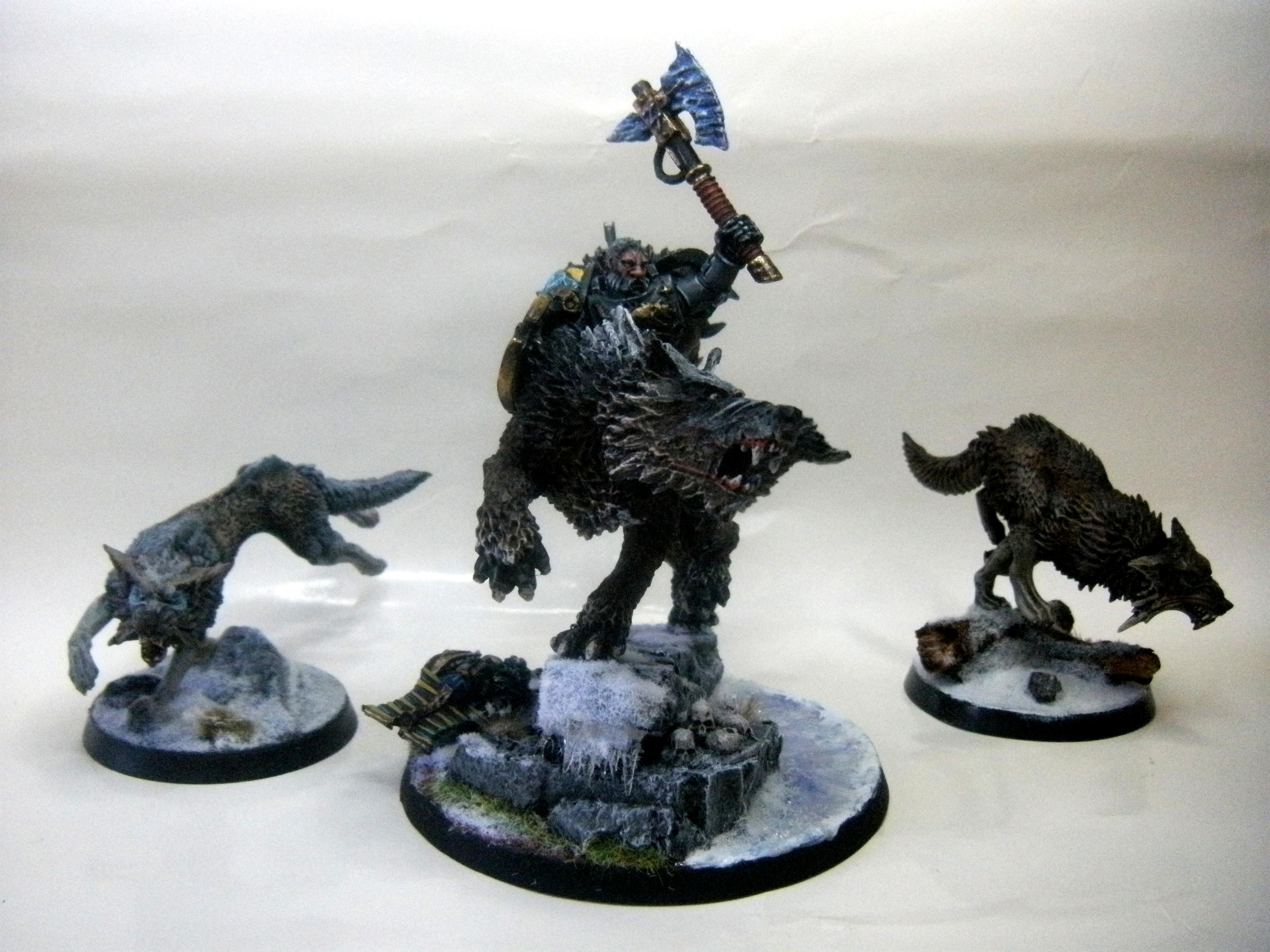 Drop Pod, Space Wolves, Wolf Guard, Wolf Lord Thunderwolf Fenrisian Wolves Harald Deathwolf, Wolflord