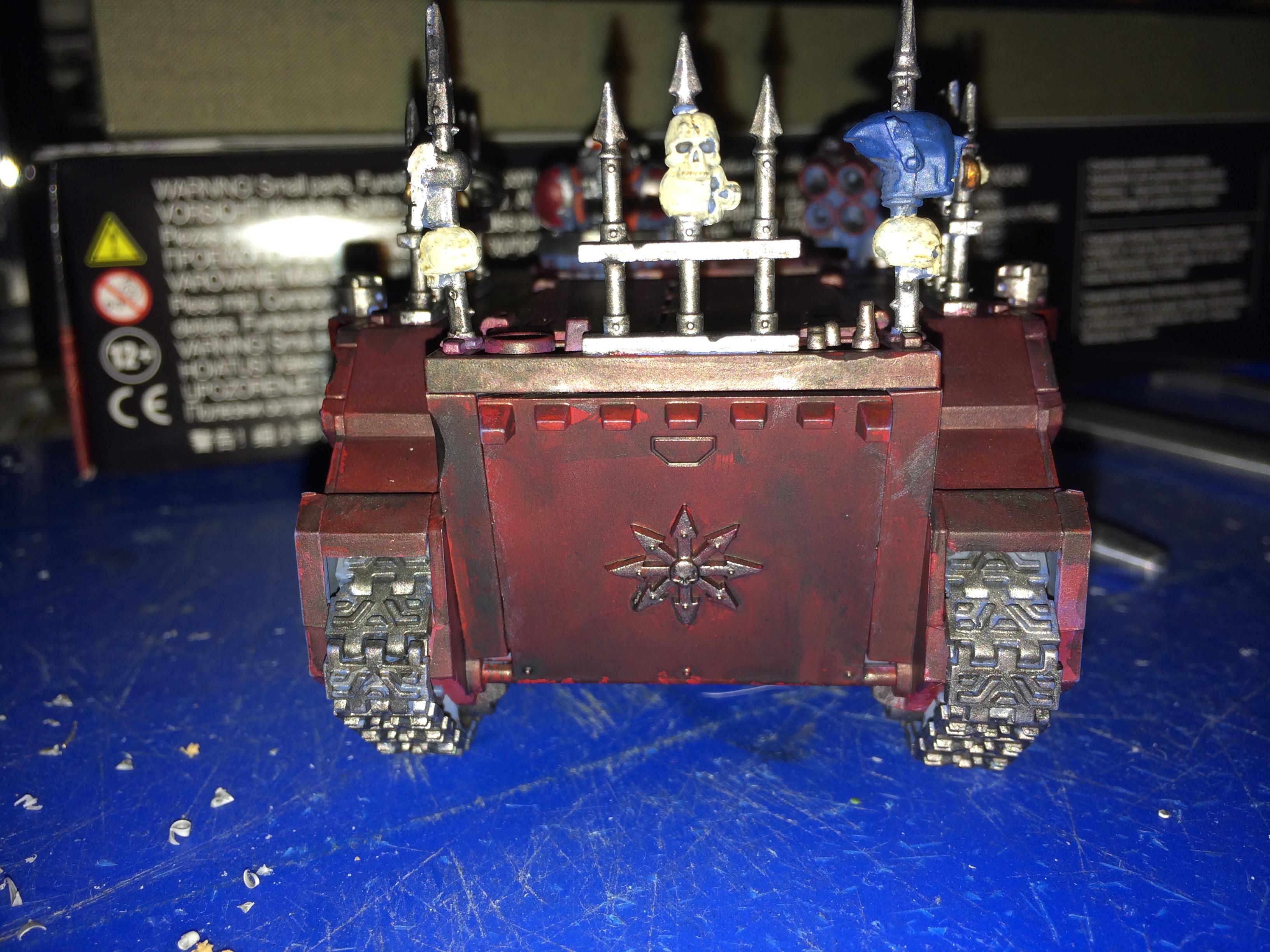 Rhino armour washed over again Rear View