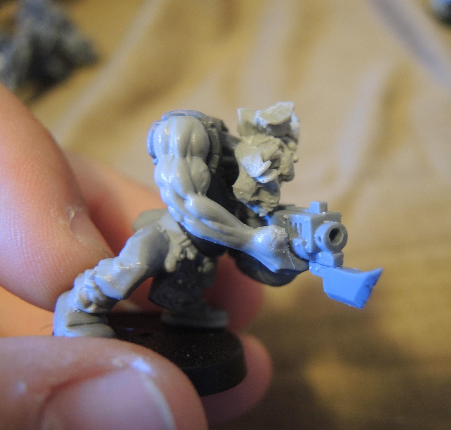 Boy, Conversion, Freeboota, Orks, Shoota, The Kan't Stoppable, Waaazag, Warhammer 40,000