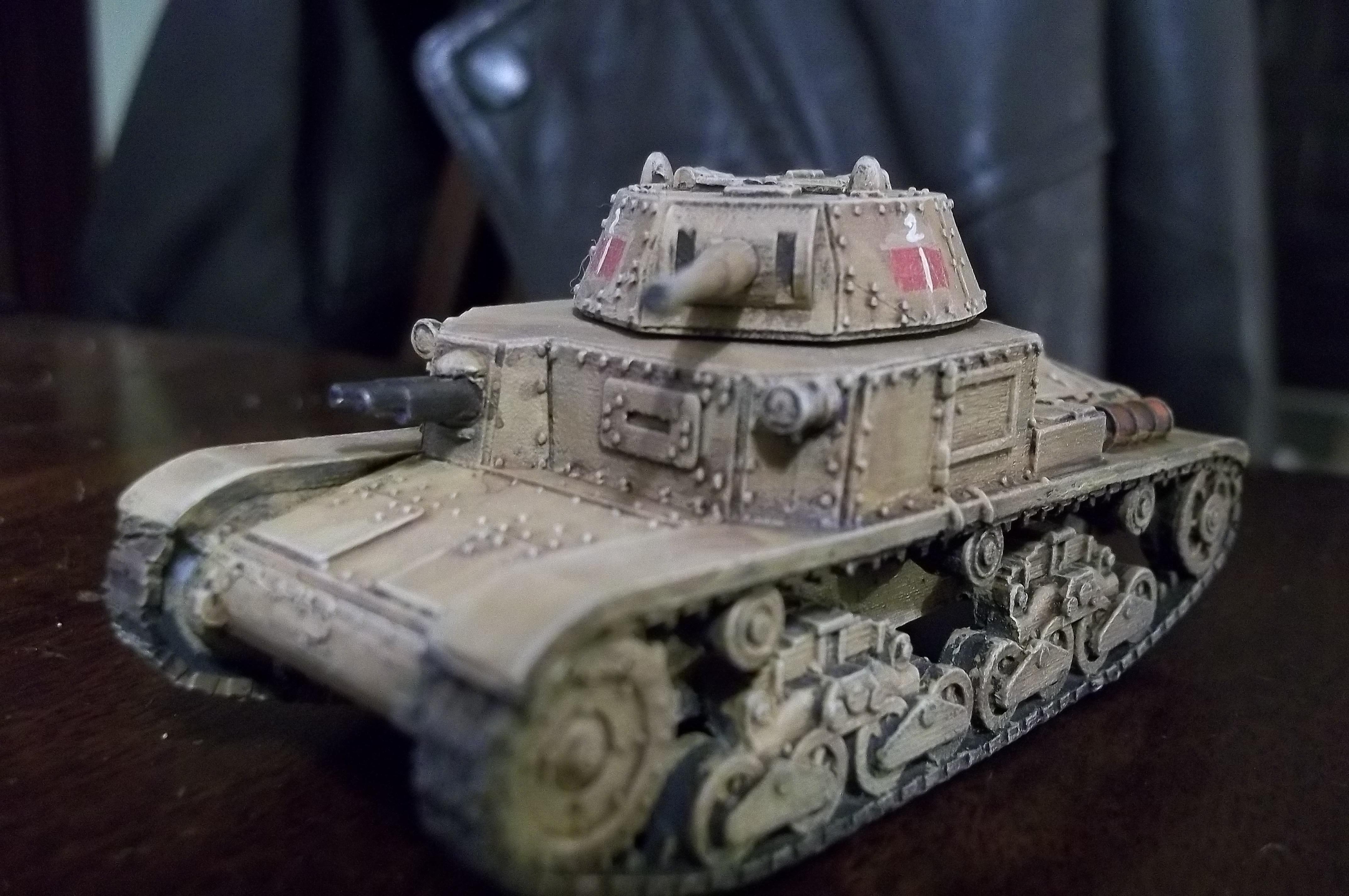 Bolt Action, Italian, Tank, Work In Progress, World War 2