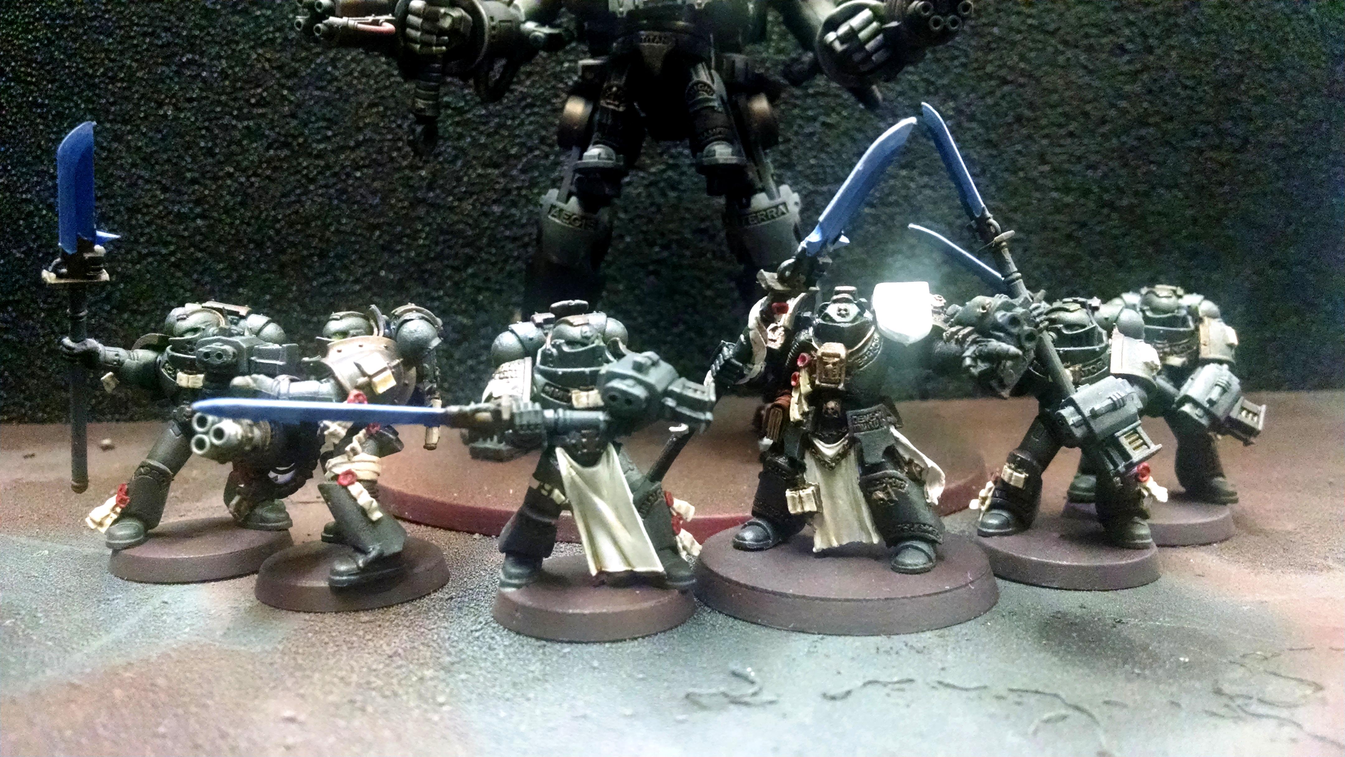 Grey Knights, Grim Reapers, Space Marines