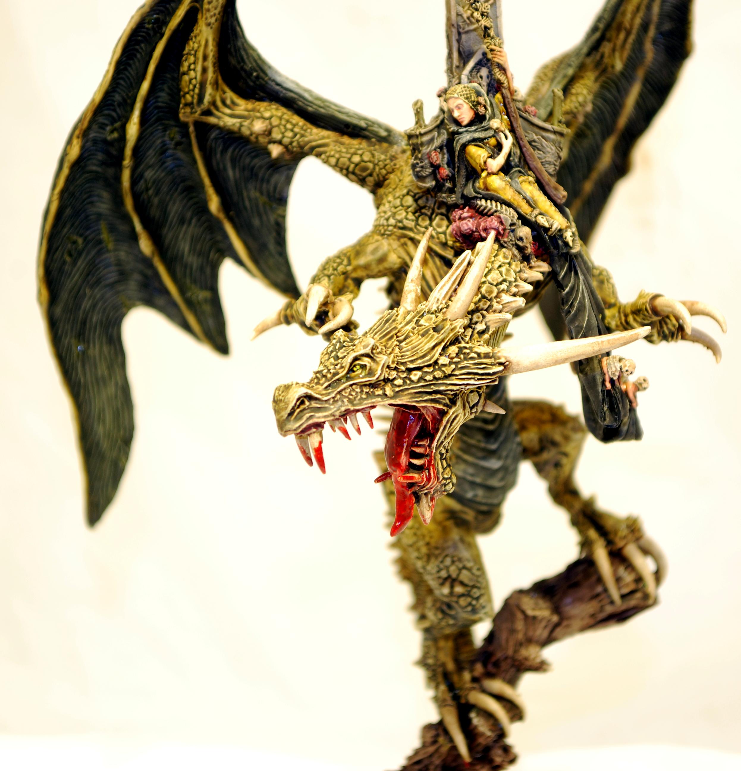 Dragon, Empire, Forge World, Warhammer Fantasy, Wizard