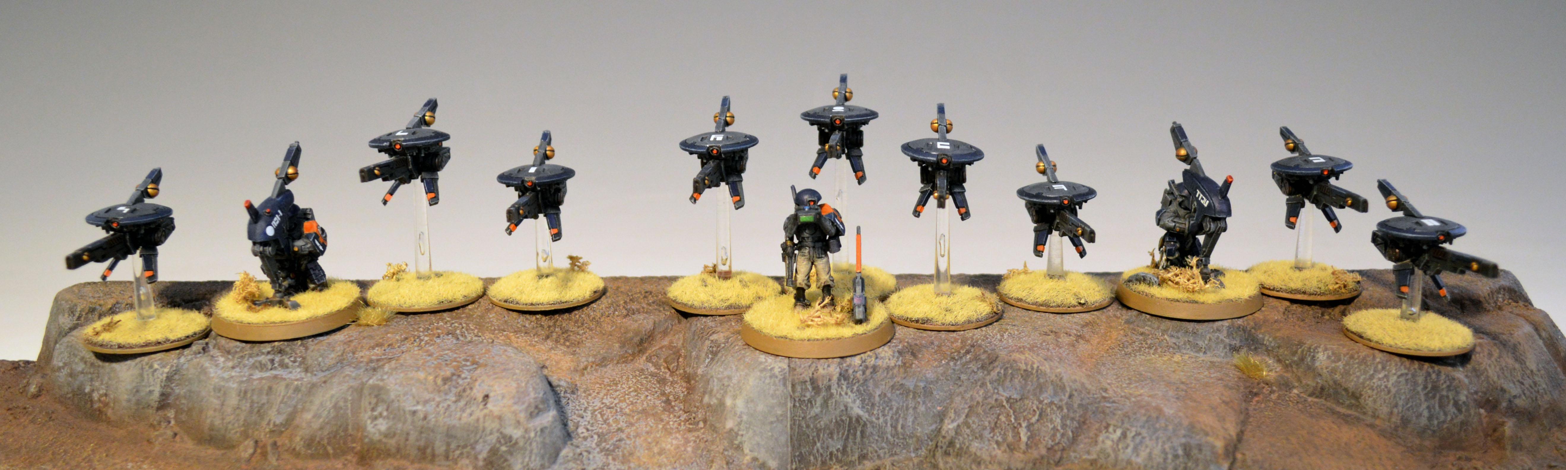 Sniper Drone, Tau, MV71 Sniper Drones and Firesight Marksman Teams