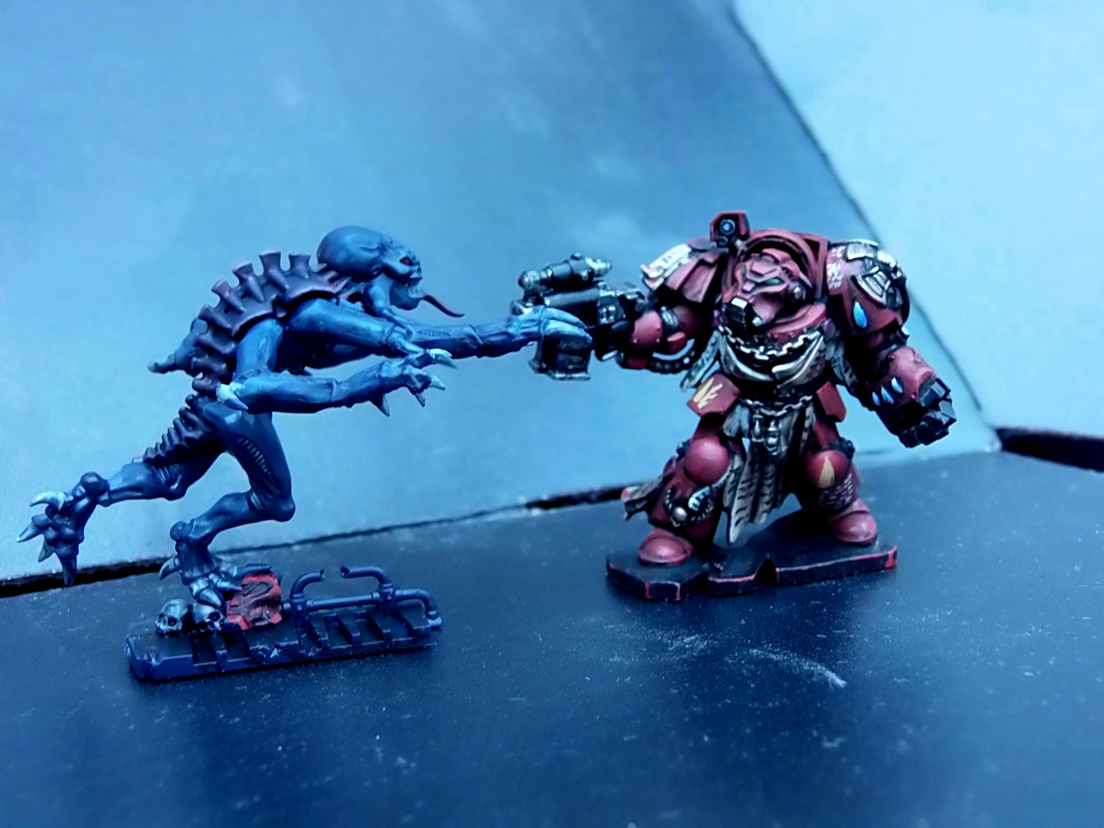 Blood Angels, Genestealer, Space Hulk, Terminator Armor, Warhammer 40,000