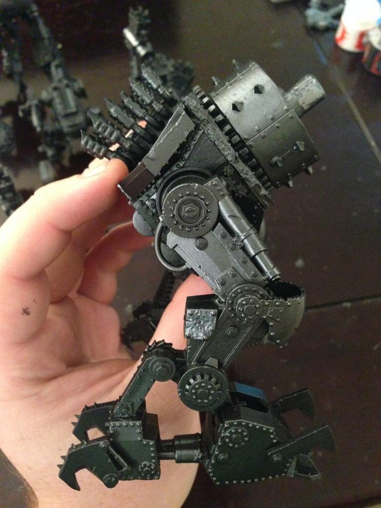 side view of morkanaut legs