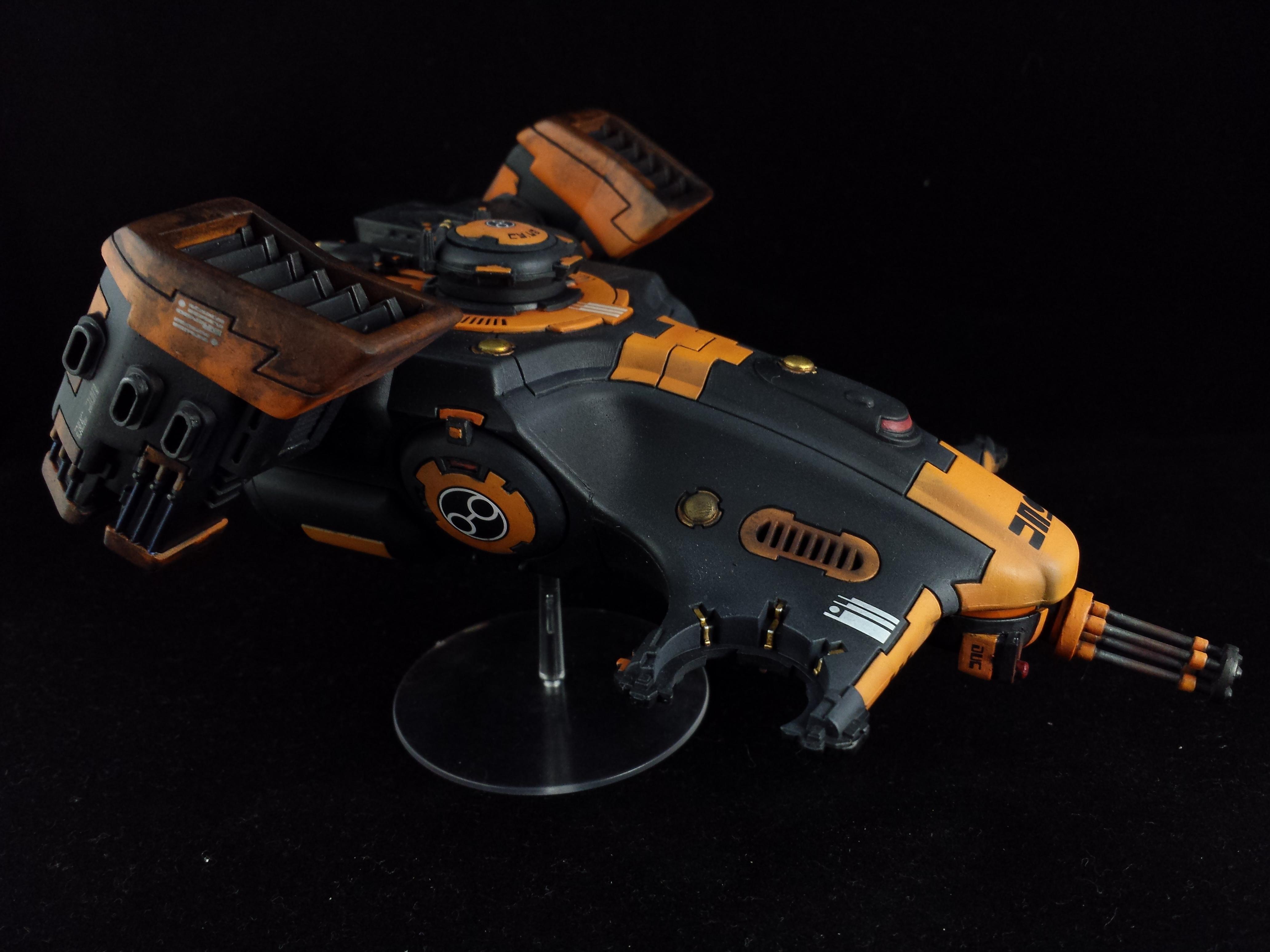 Devilfish, Skimmer, Soot-stained, Tank, Tau