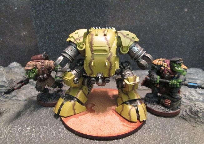 Stuntbot size compared to Marauders