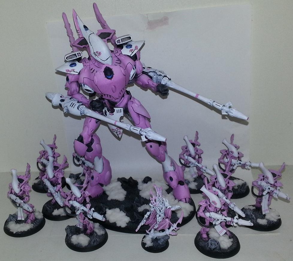 Eldar, Titan, Warhammer 40,000, Wraithguard, Wraithknight