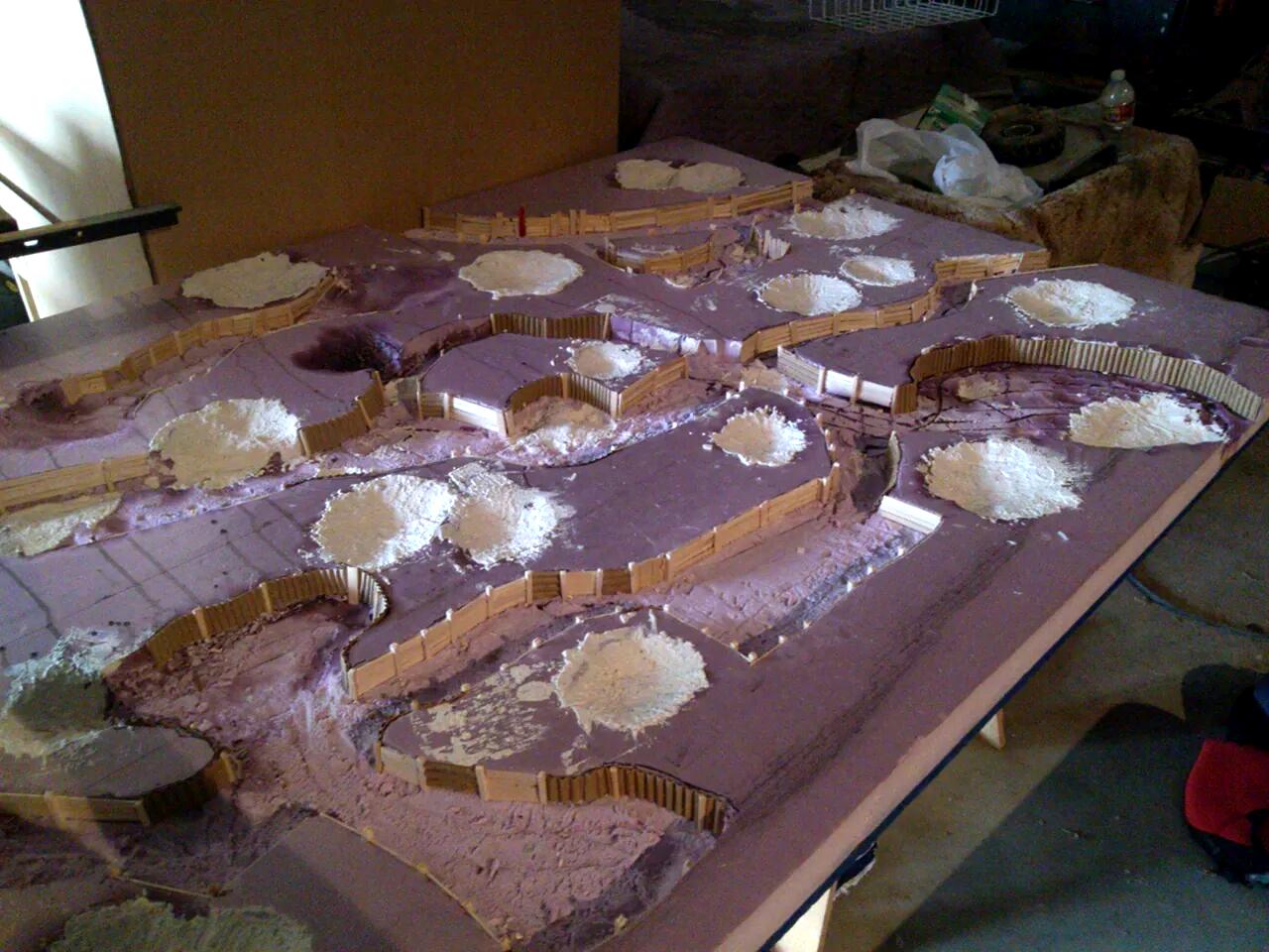 Terrain, Trenches