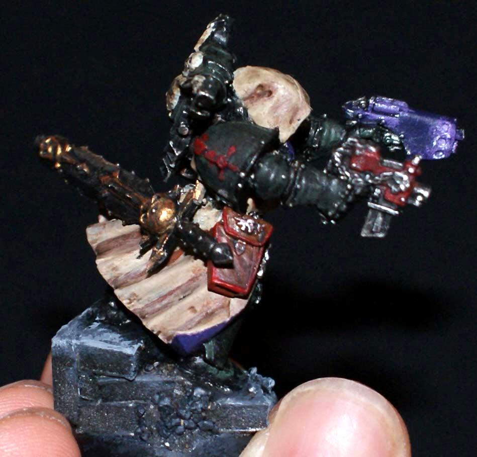 Chaos Space Marines, Conversion, Cyper, Dark Angels Fallen, Heresy, The Fallen
