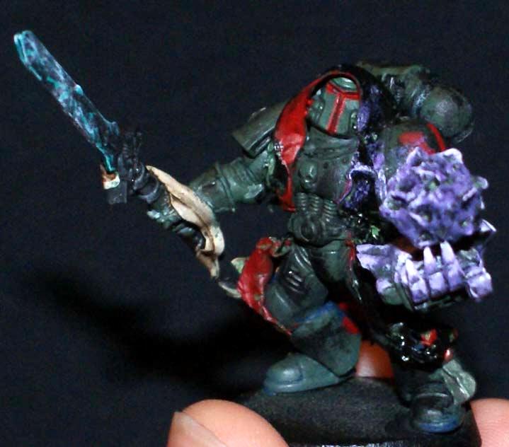 Chaos Space Marines, Conversion, Cyper, Dark Angels Fallen, Heresy, The Fallen