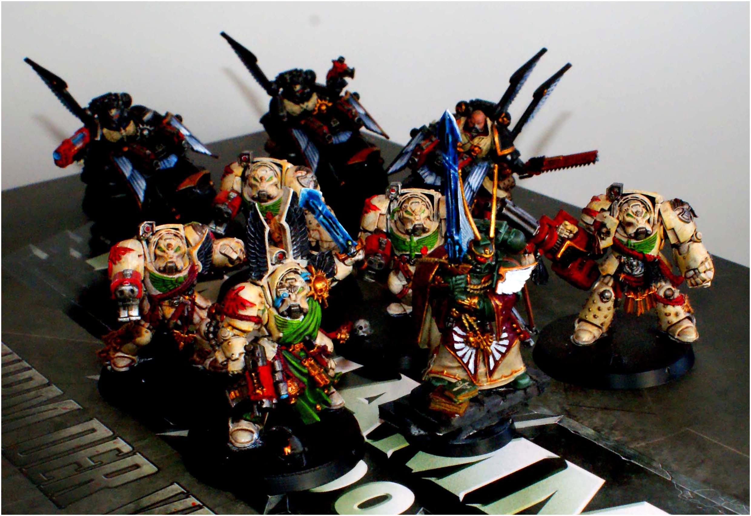 Captain, Dark Angels, Deathwing, Inner Circle, Ravenwing, Space Marines, W40k, Work In Progress